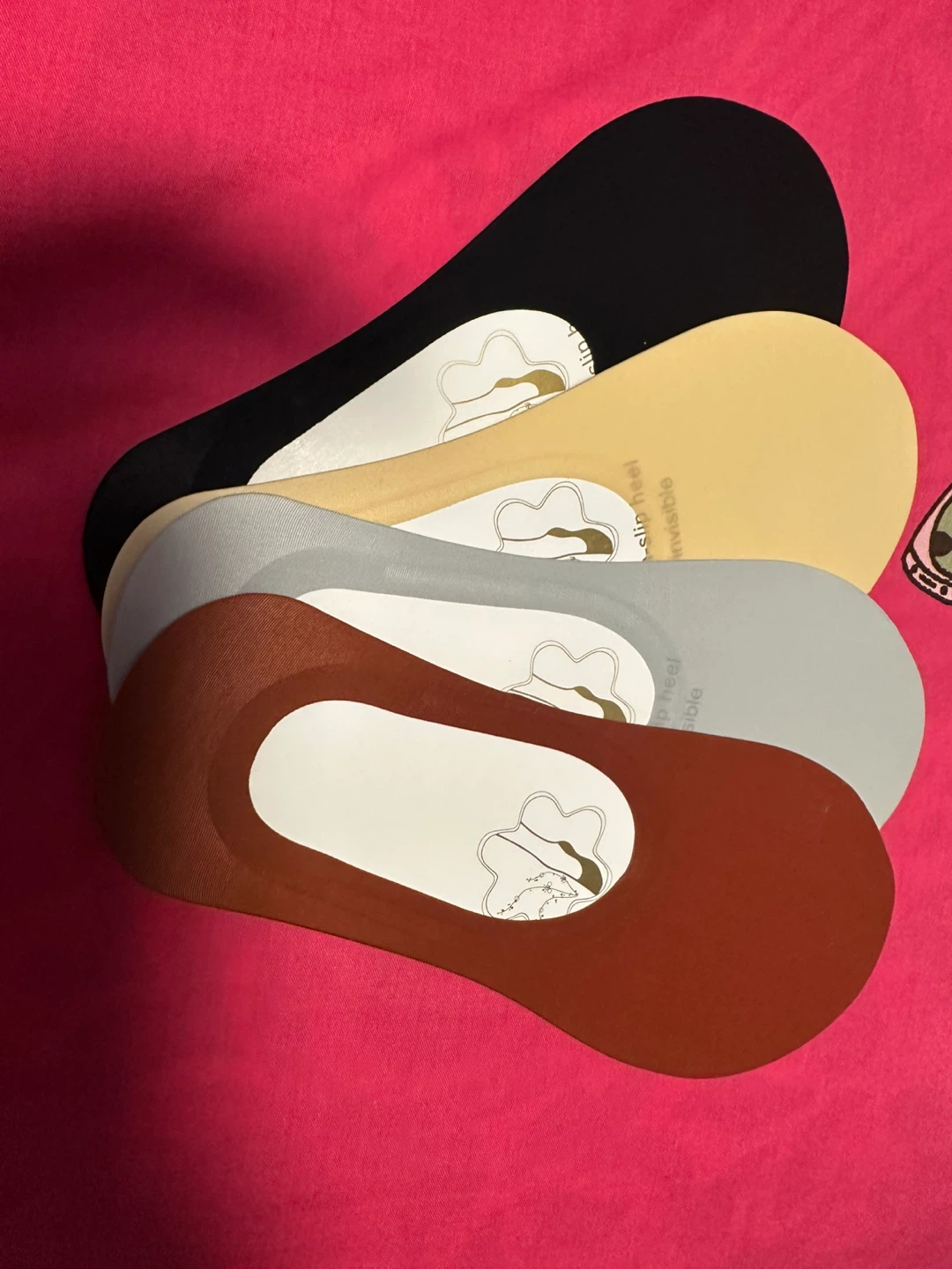 No-Show Socks - 4 Pairs