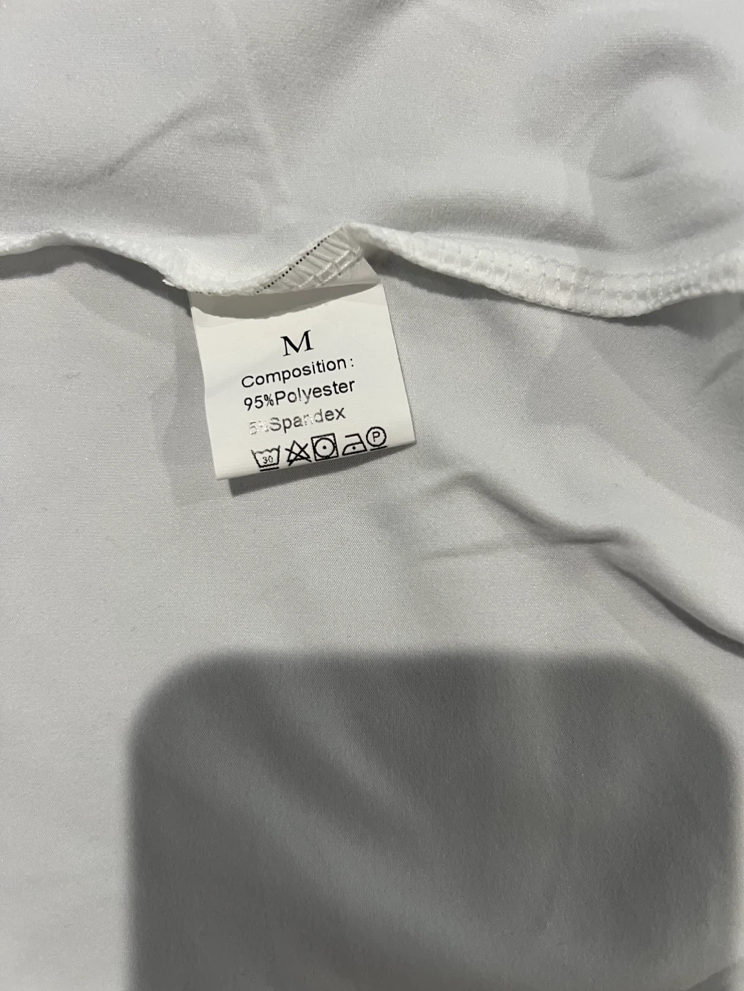 White T-Shirt Dress - Size M - photo 4