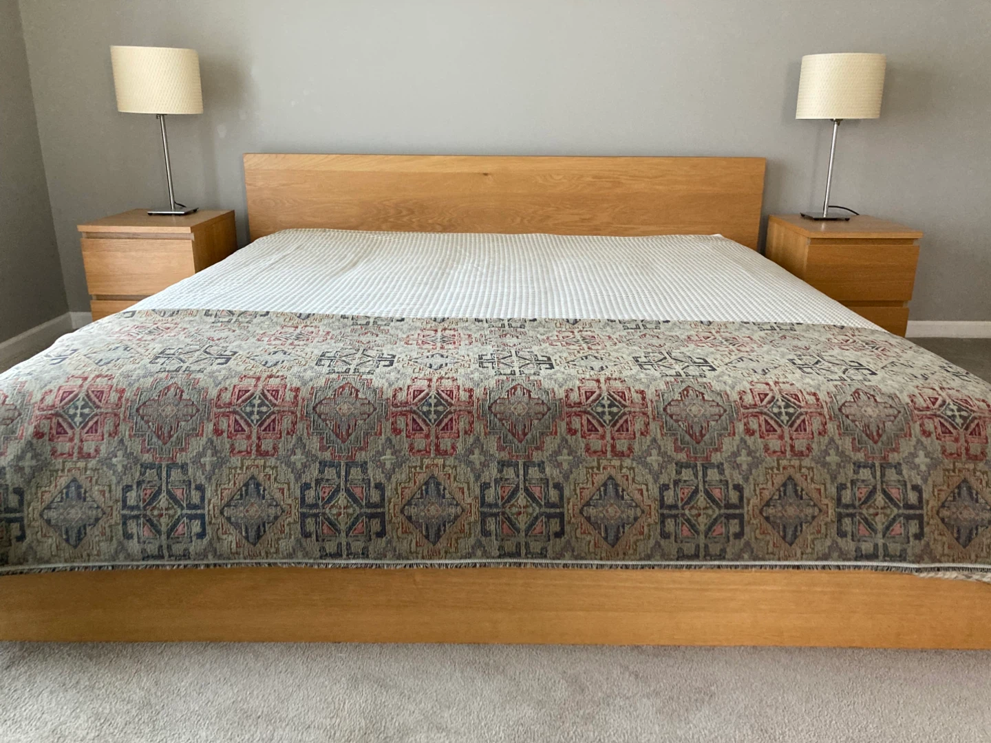 3 IKEA dressers and King size bed - photo 3