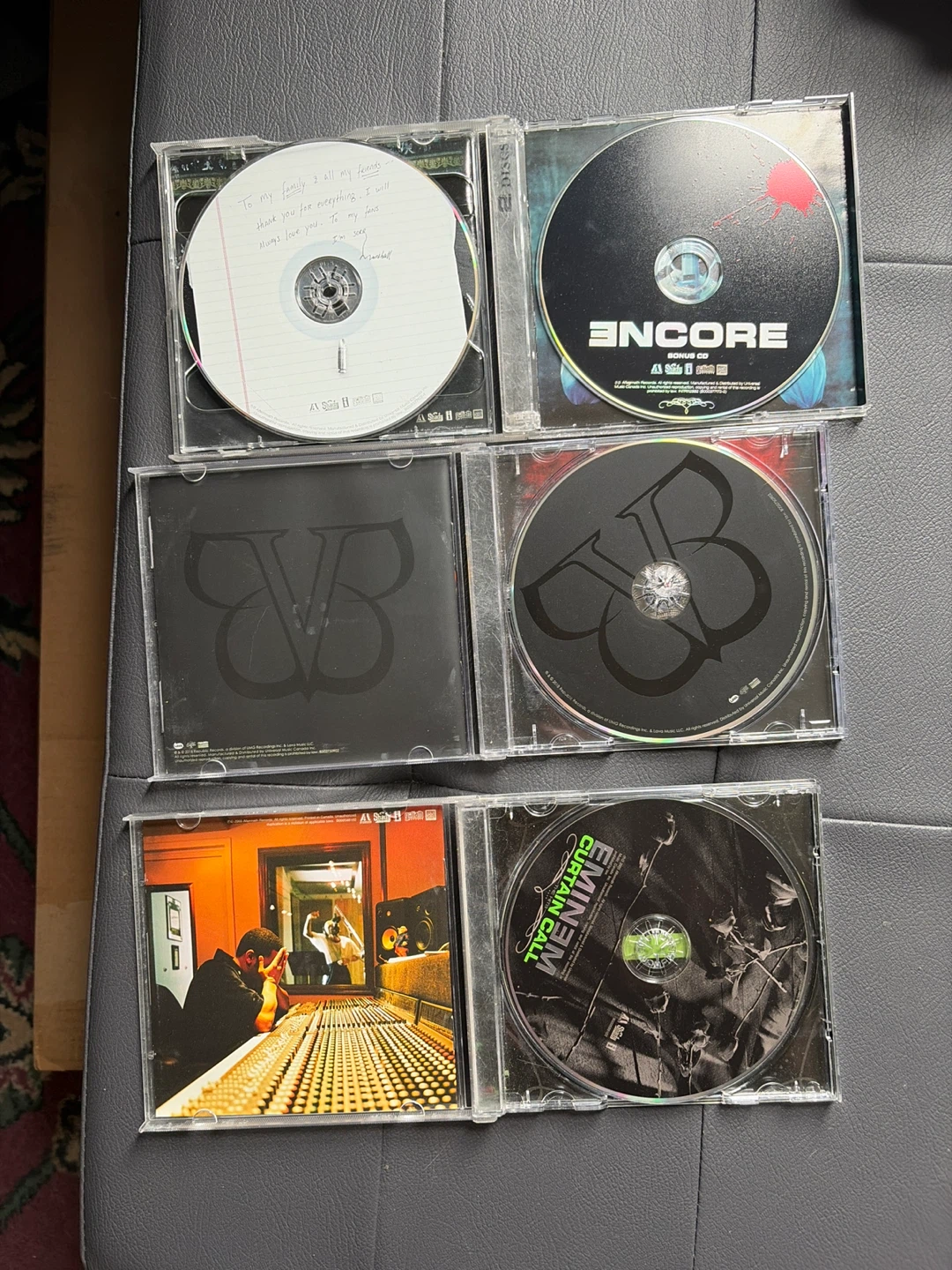 Eminem, Black Veil Brides, and Encore CDs