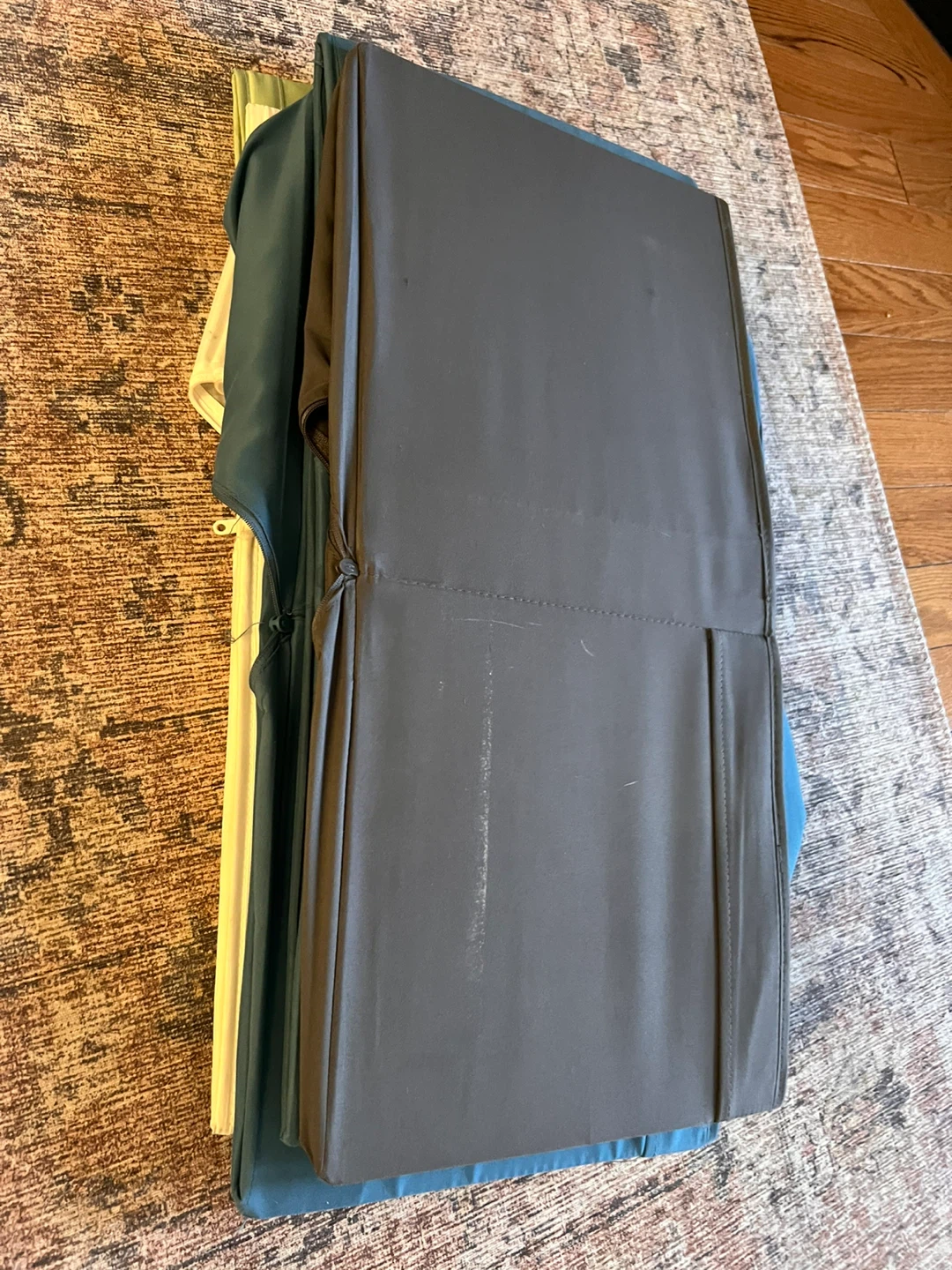 Six cloth collapsible storage cubes - photo 3