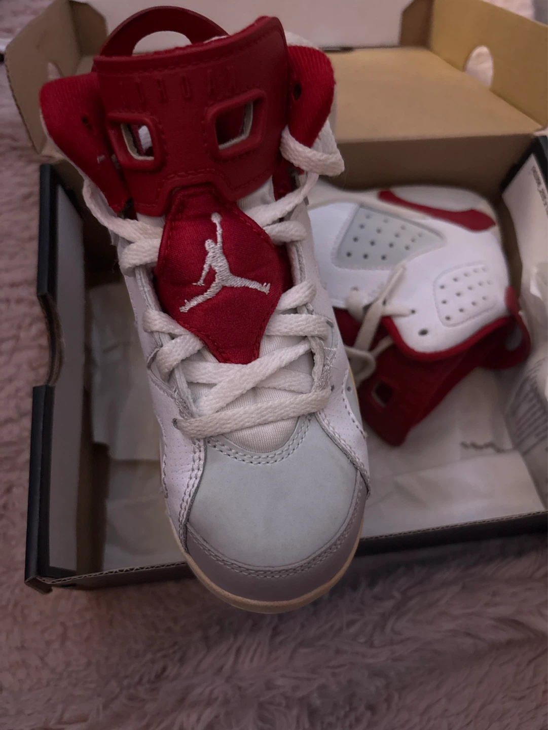 Jordan 6 Retro BP Toddler Shoes - photo 3