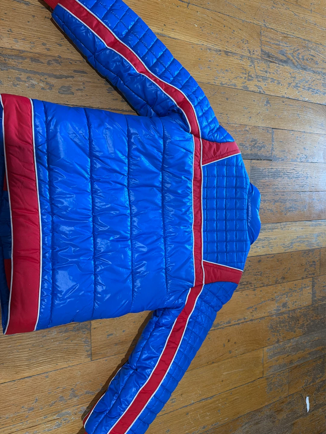 Disney Store Cars Lightning McQueen Puffer Jacket Size 5/6 - photo 2