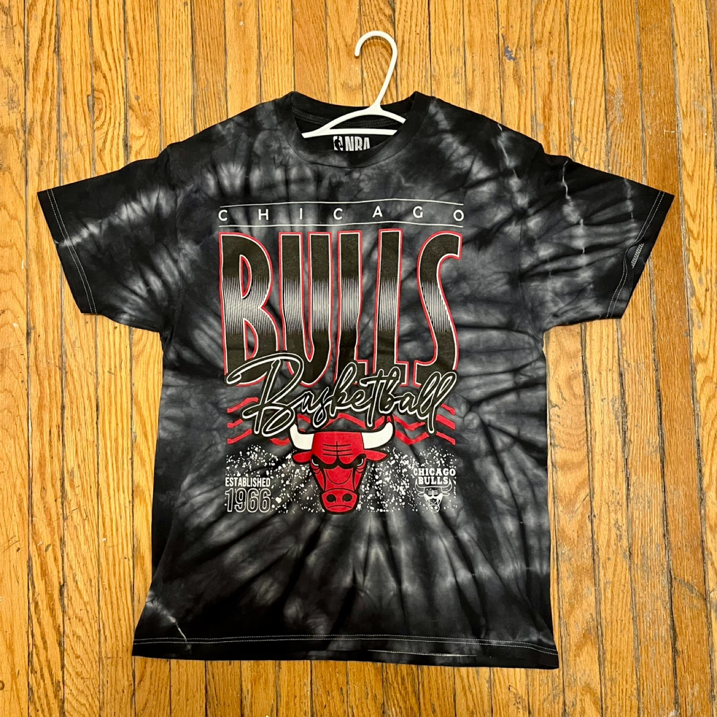 NBA Chicago Bulls Tie Dye Shirt - Size Large