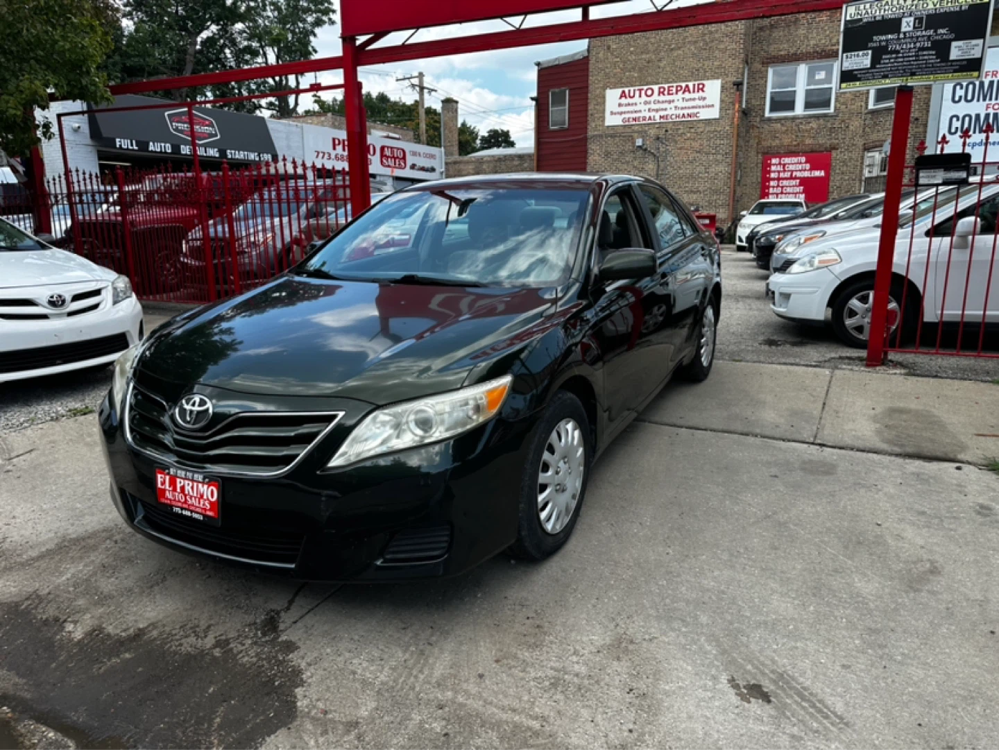 Dark Green Toyota Camry LE Sedan - photo 5