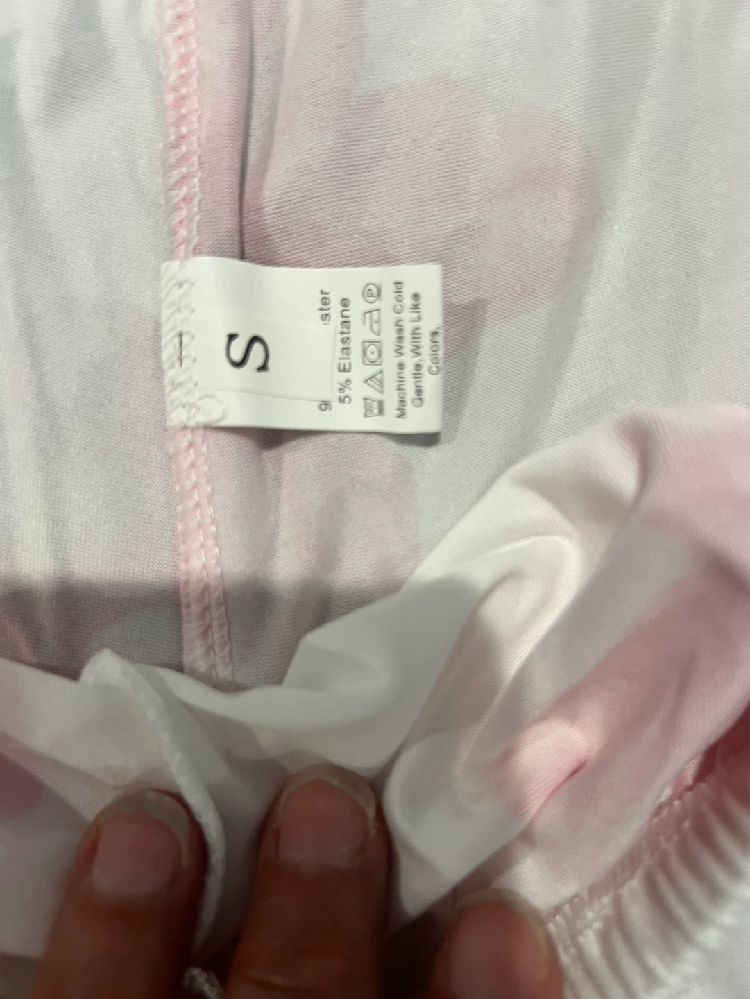 Women's Floral Pajama Set - White & Pink - photo 3