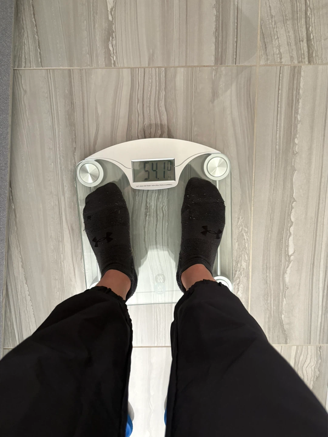 White Glass Digital Body Weight Scale - photo 2