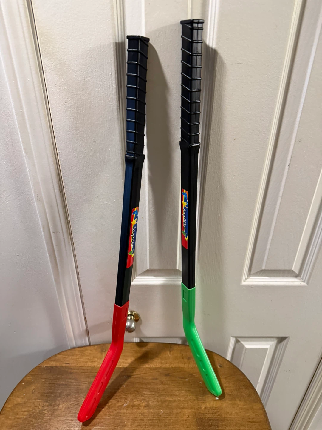 Hockey Stick Set - Red and Green