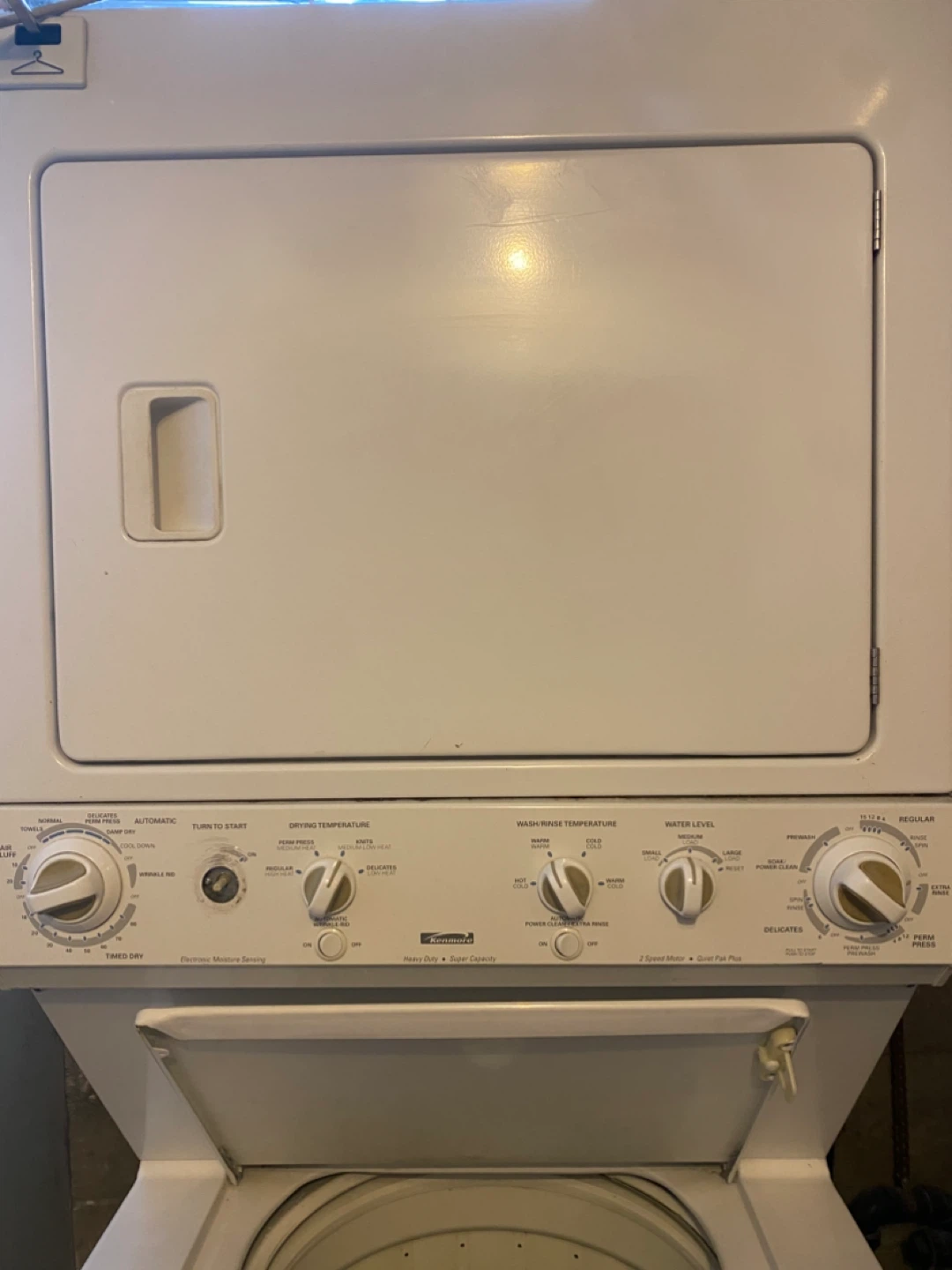 Kenmore Stackable Washer and Dryer