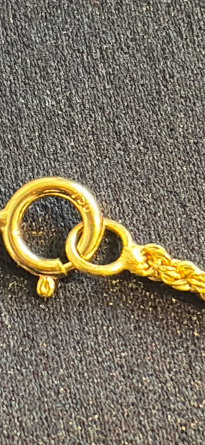 18K Gold Rope Chain – 20 inches - photo 4