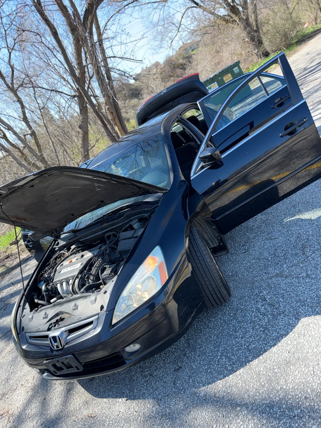 Black 2004 Honda Accord limited Sedan - photo 2