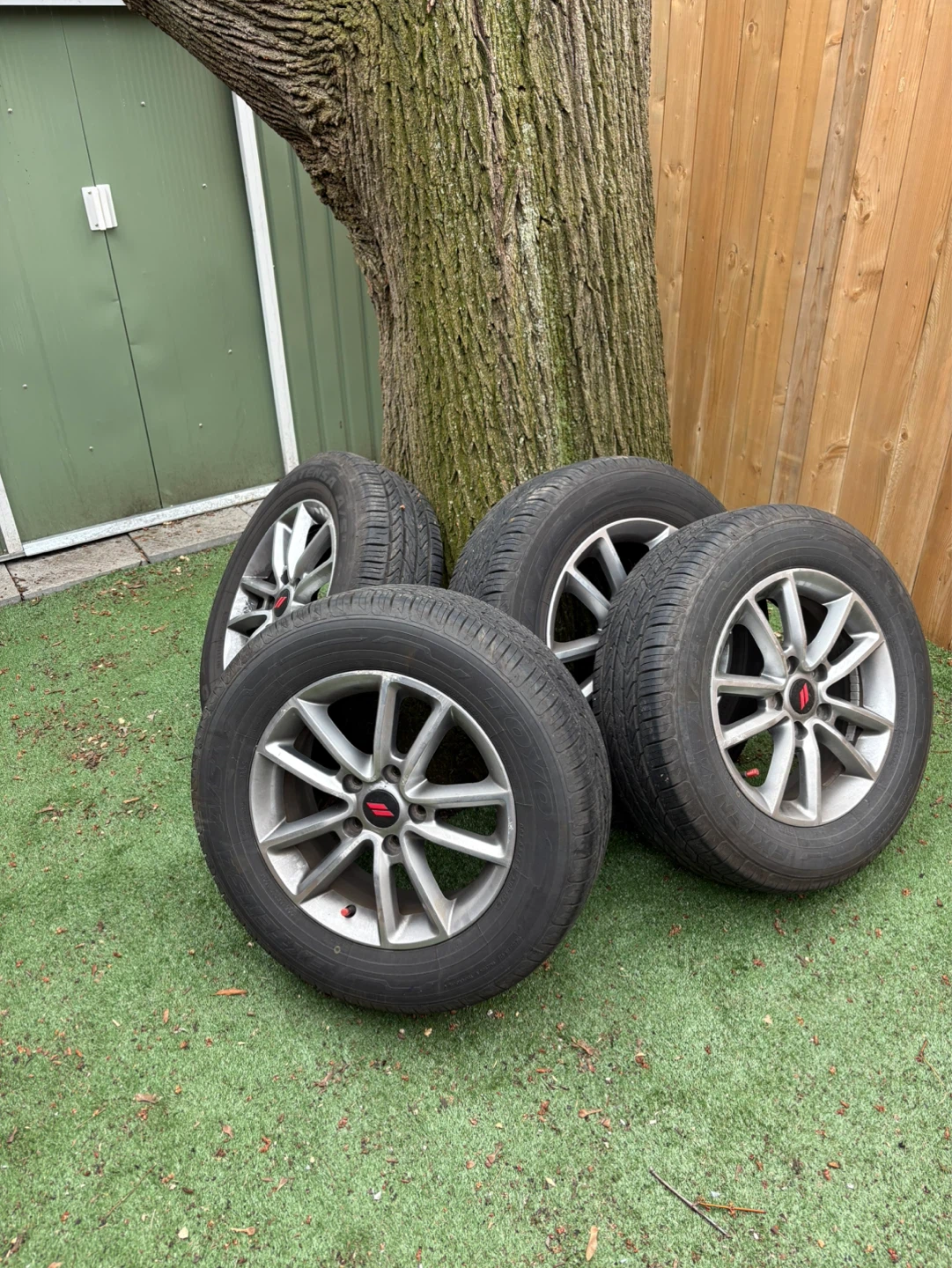 Toyo Extensa AS Tires, WITH ALLOY RIMS