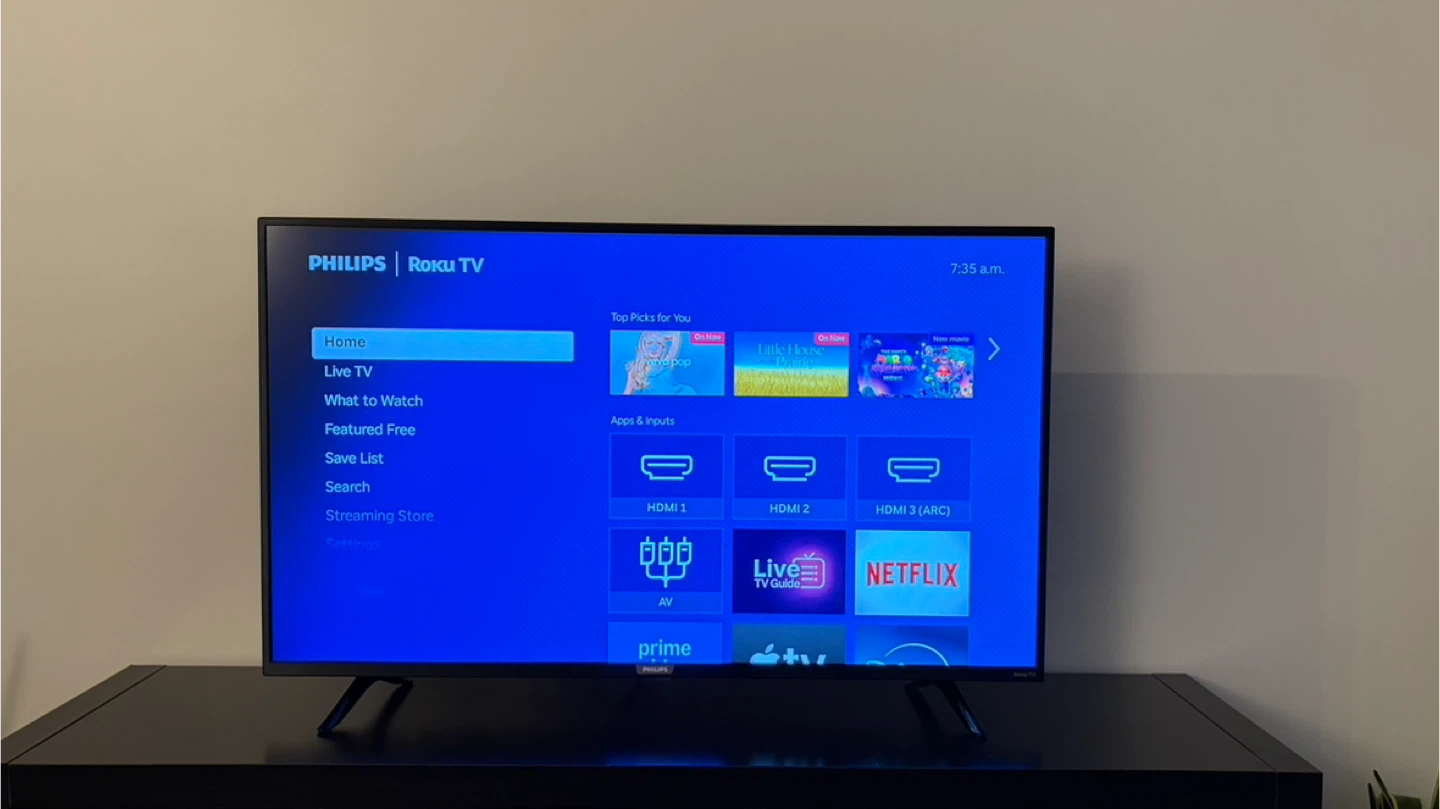 Philips 43" 4K UltraHD Roku TV - moving sale!