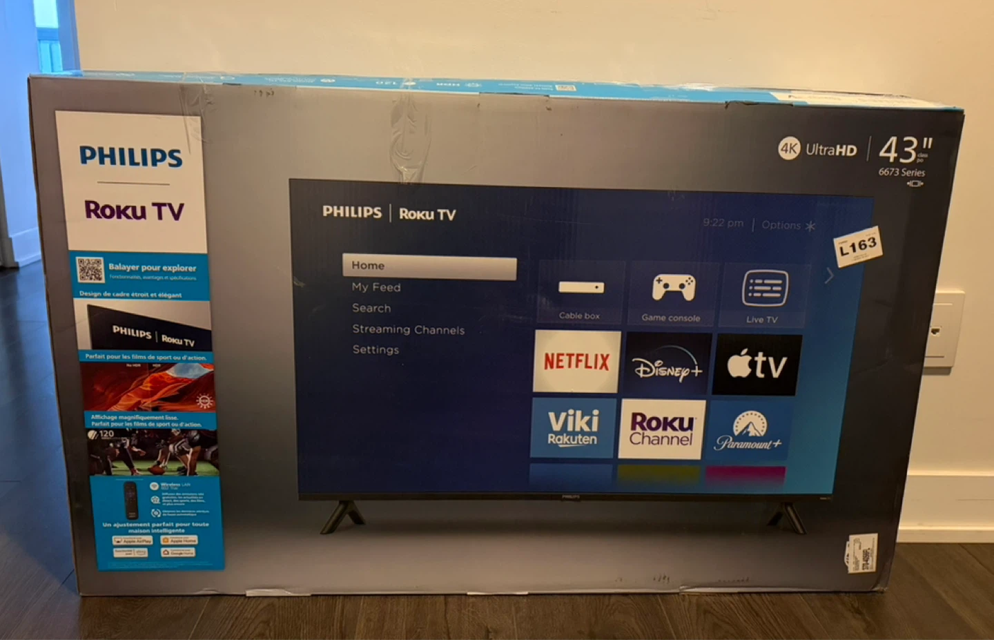Philips 43" 4K UltraHD Roku TV - moving sale! - photo 3
