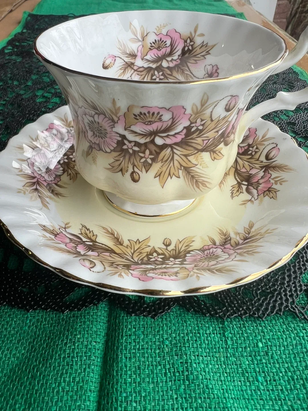 Royal Albert Melody Series Sonata Teacup and Saucer