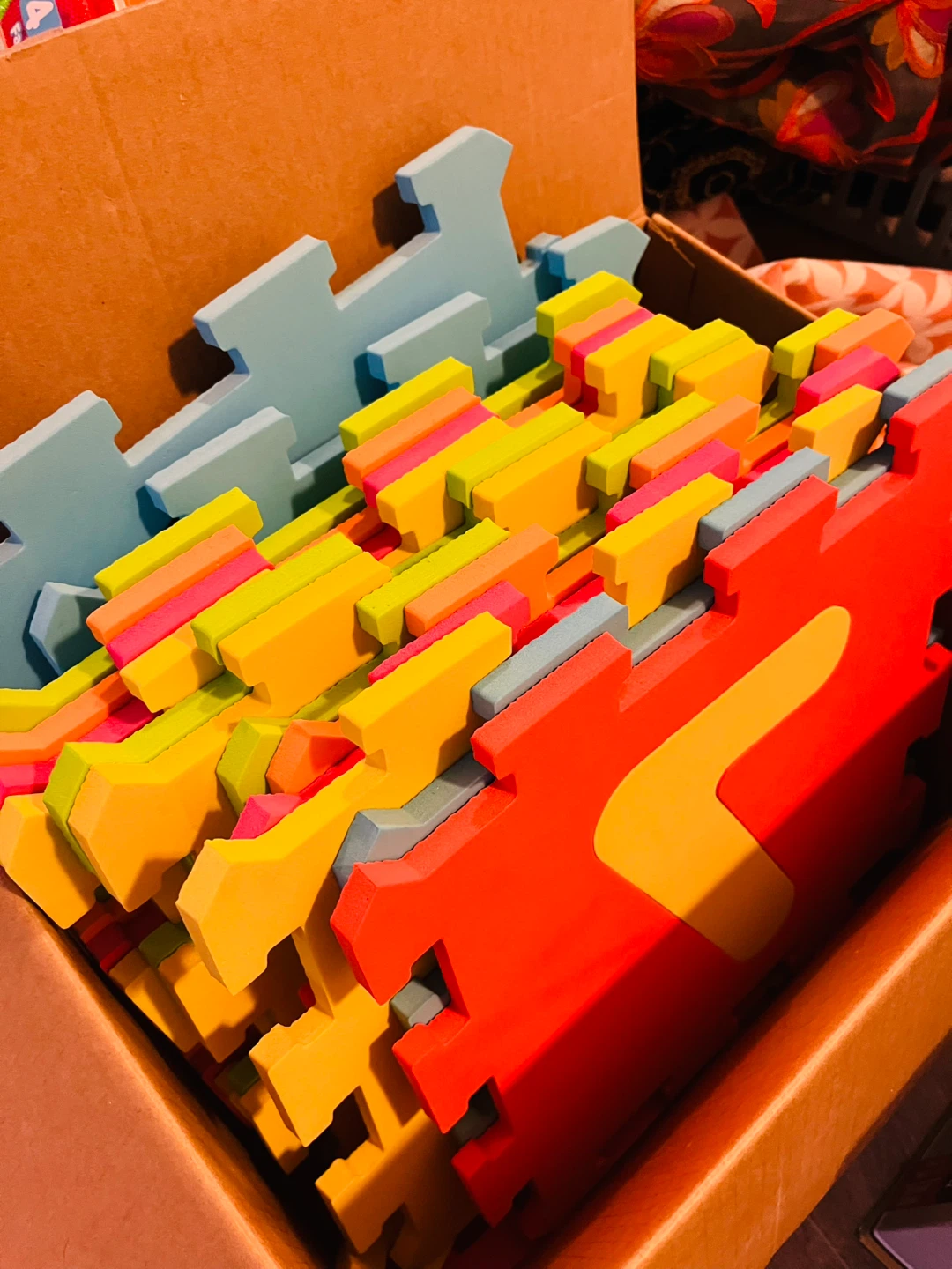 Foam Play Mat Puzzle Tiles with Numbers - photo 2