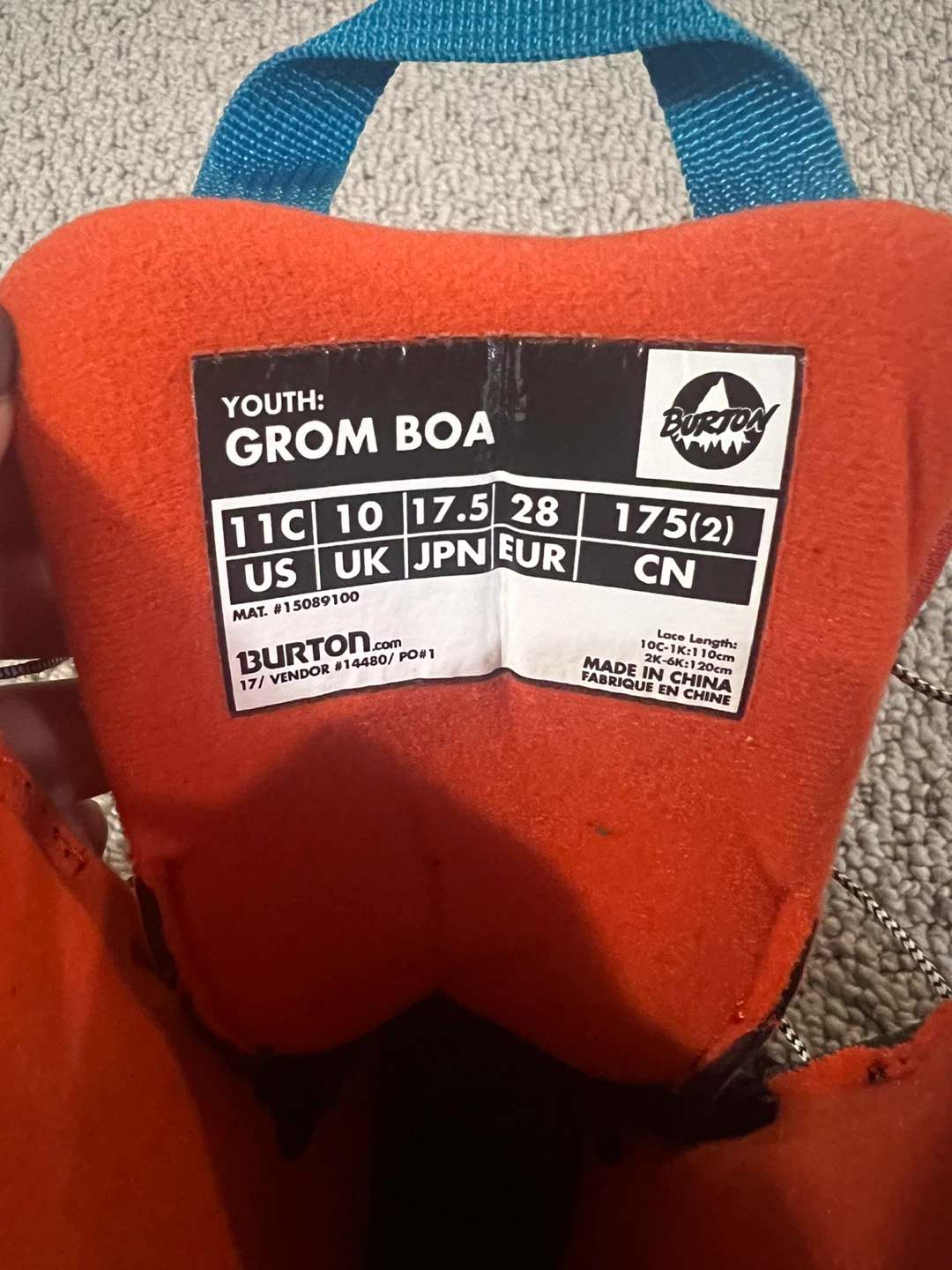 Burton Youth Grom BOA Snowboard Boots - photo 2
