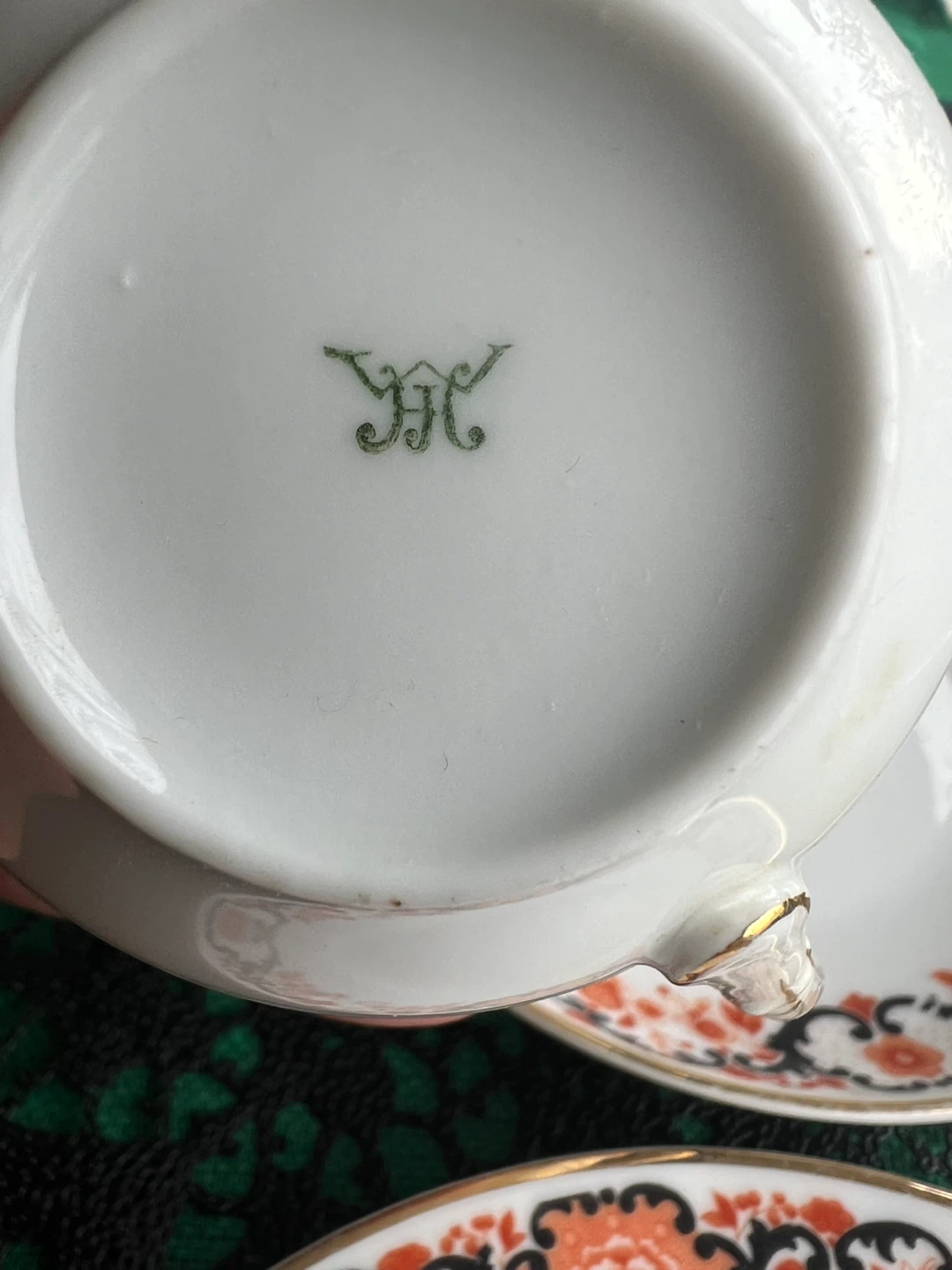 Vintage Cup, Saucer, and Plate Set - Floral Design - photo 3