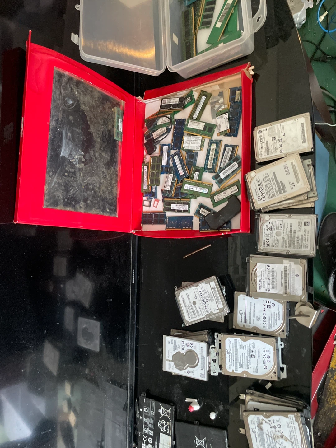 Assorted Computer Components - RAM, Hard Drives, CPUs