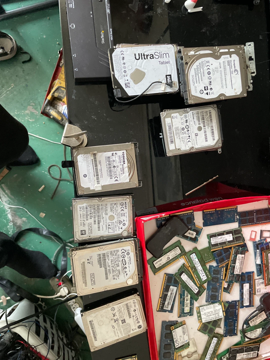 Assorted Computer Components - RAM, Hard Drives, CPUs - photo 4