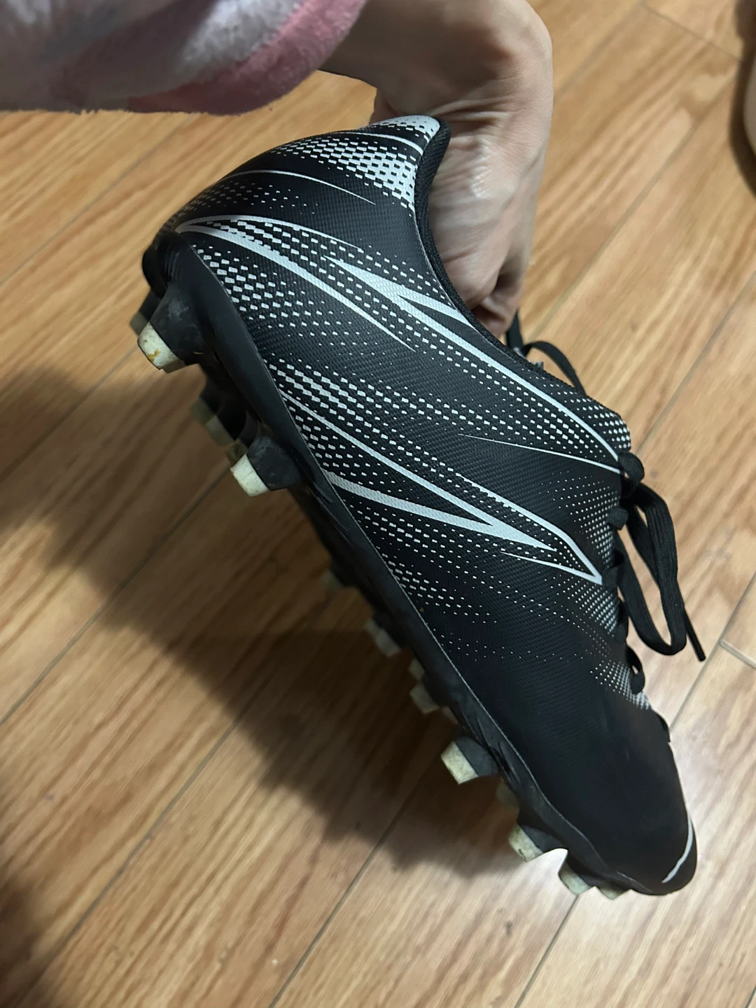 Size 10.5 Puma Black Soccer Cleats - photo 3