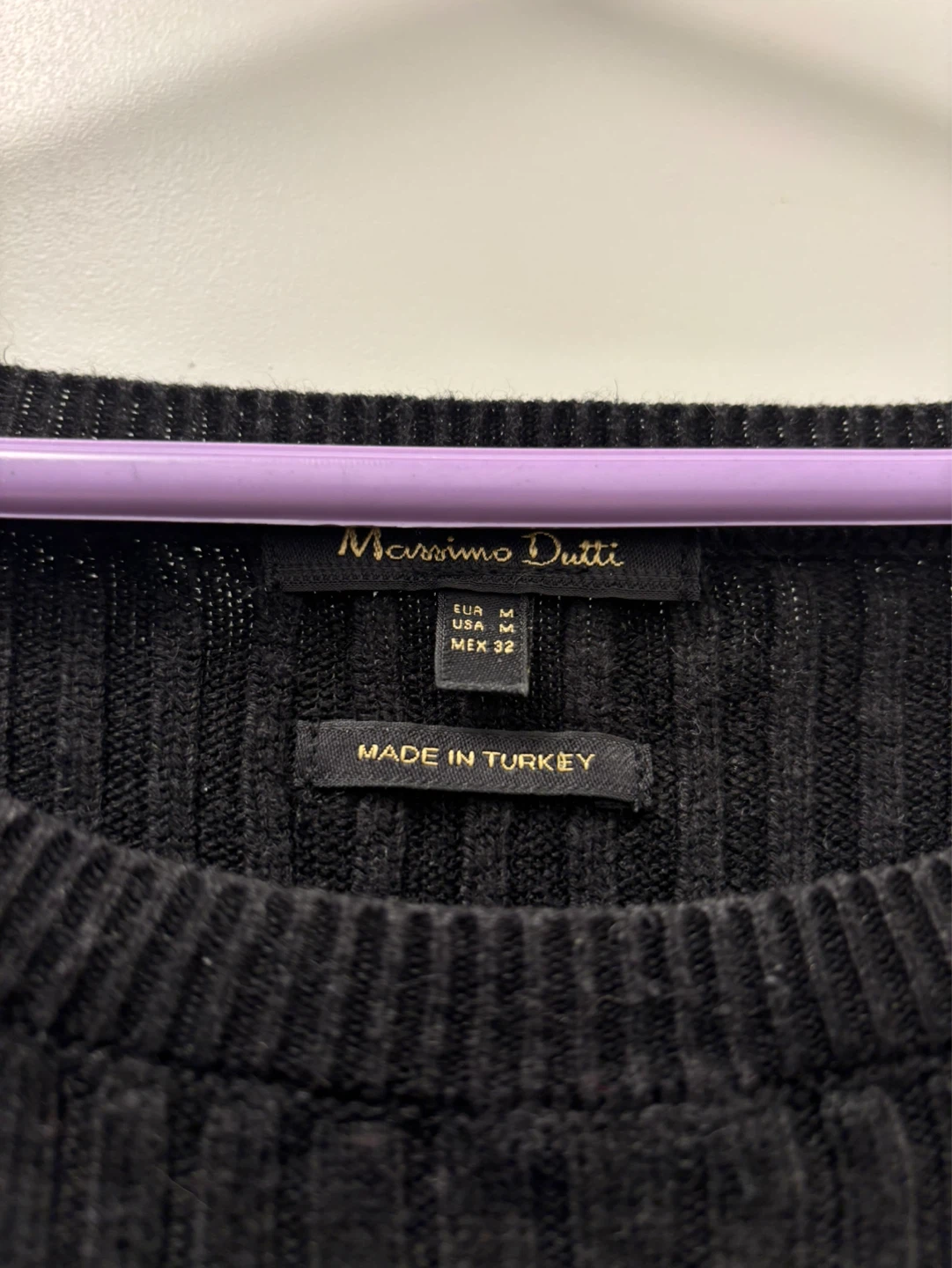 Massimo Dutti Knit Dress - Size Medium - photo 3