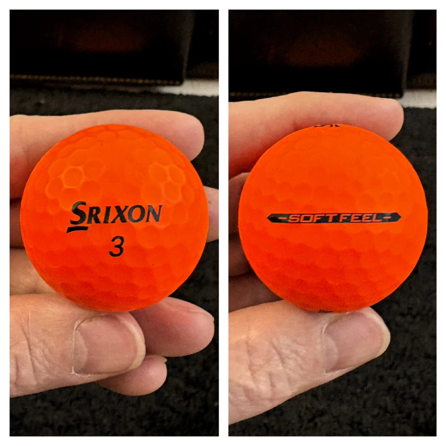 18 Srixon Soft Feel Orange Golf Balls - photo 3