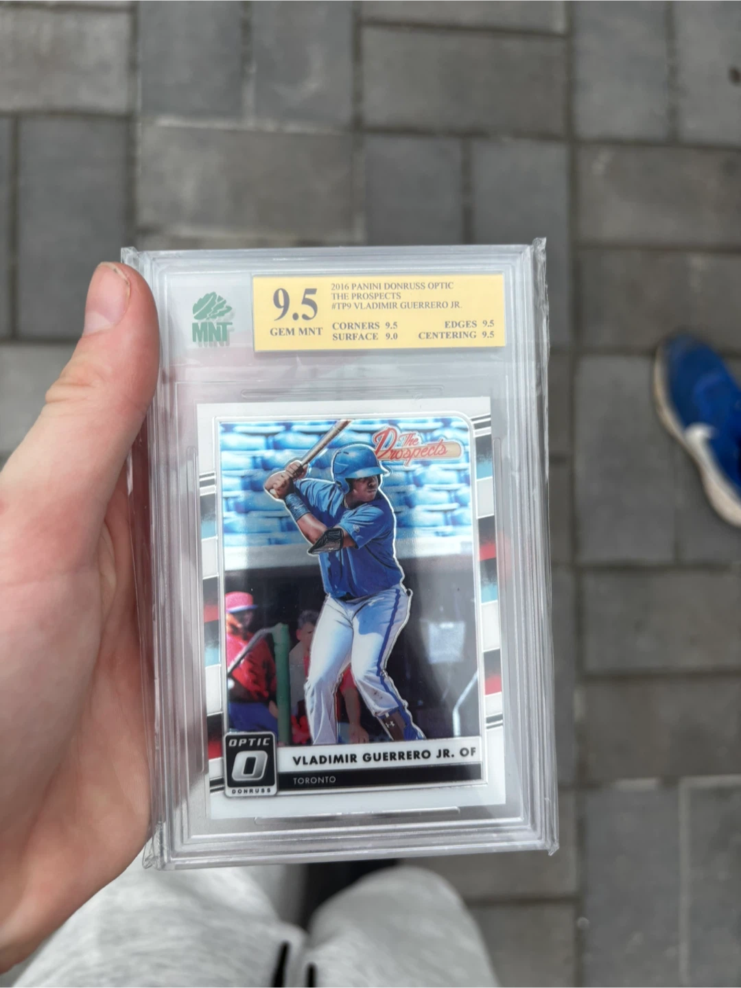 2016 Panini Donruss Optic Vladimir Guerrero Jr. Prospect Card