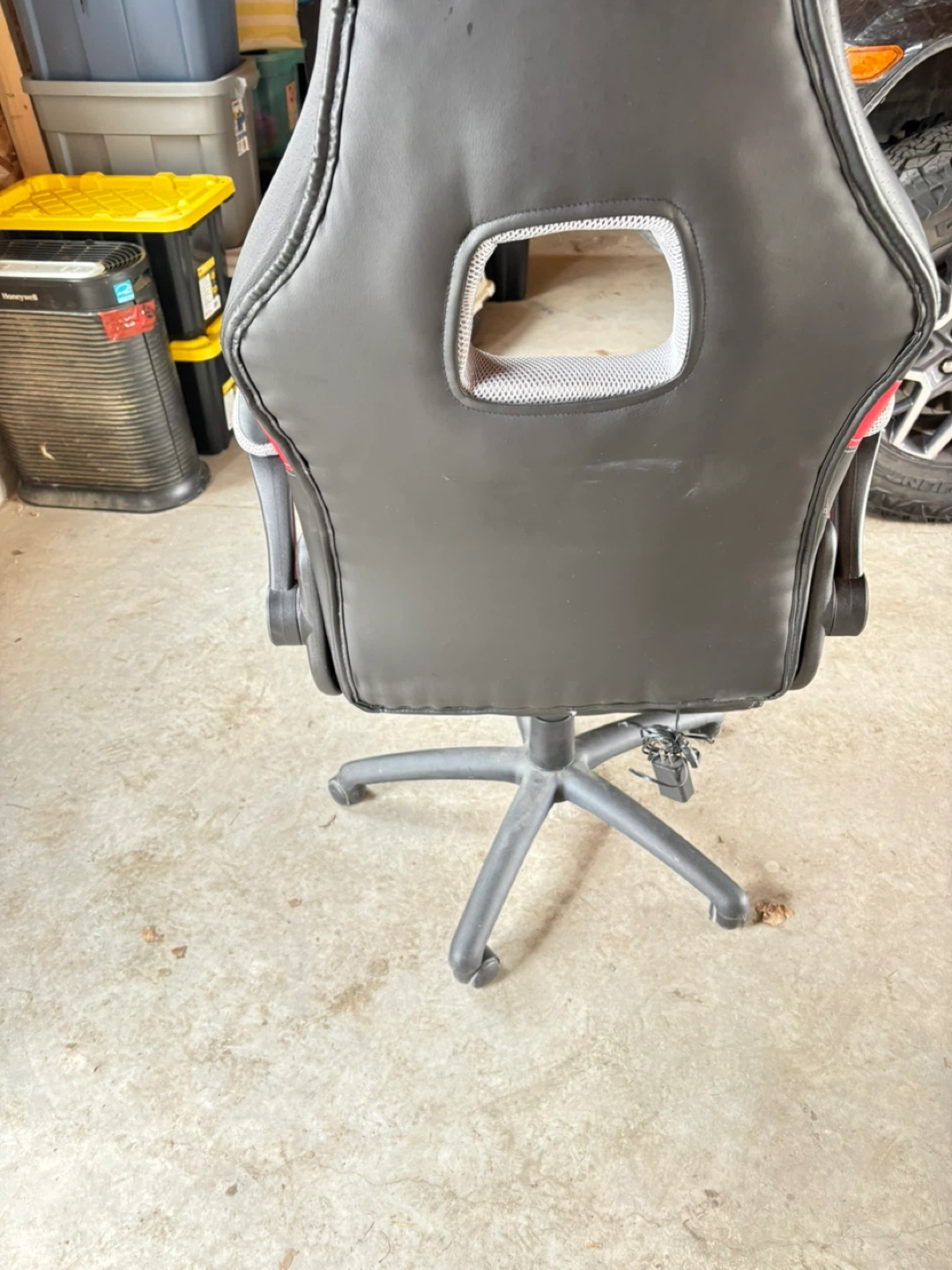 Red and Black Gaming Chair - photo 2