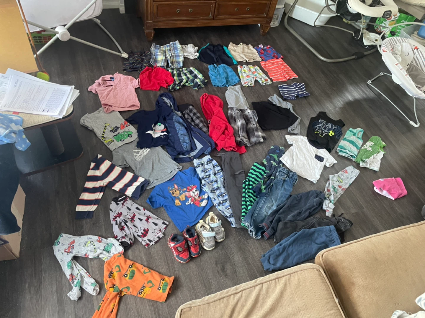 Assorted Toddler Boys Clothes