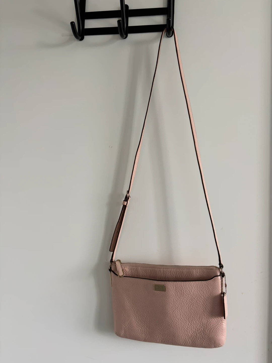Coach Pink Leather Crossbody Bag