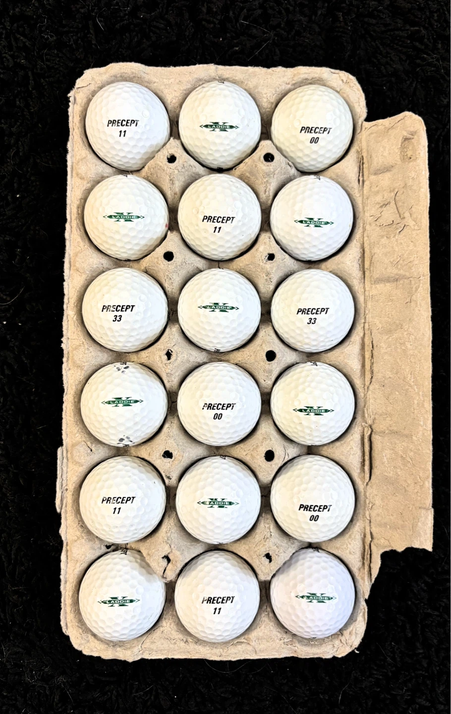 18 Precept Laddie Golf Balls - photo 2