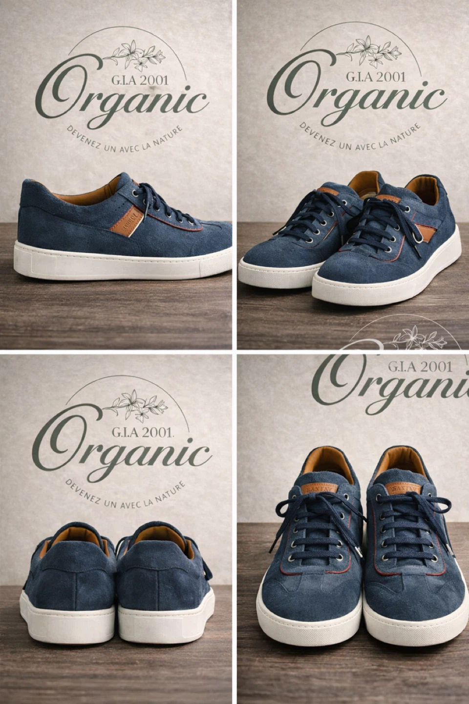 BALLY Navy Blue Suede Sneakers (EU 6.5 / US 7.5)