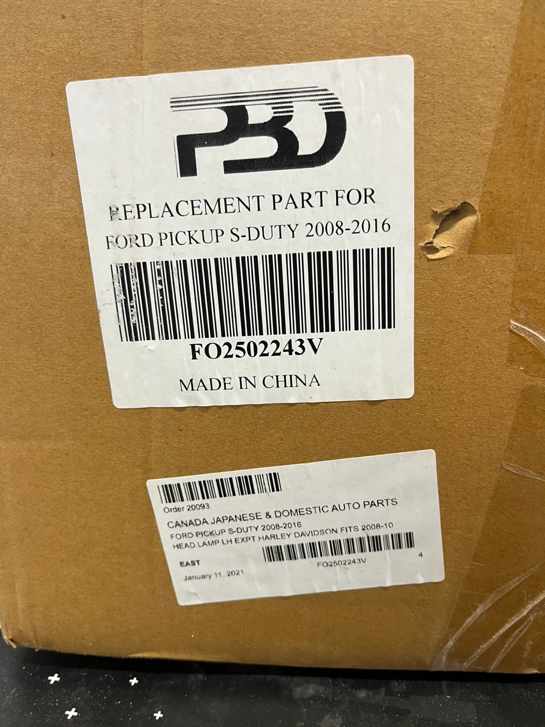 Ford Pickup S-Duty Headlight Assembly - photo 3