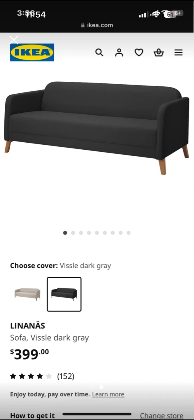 IKEA LINANÄS Sofa - photo 3