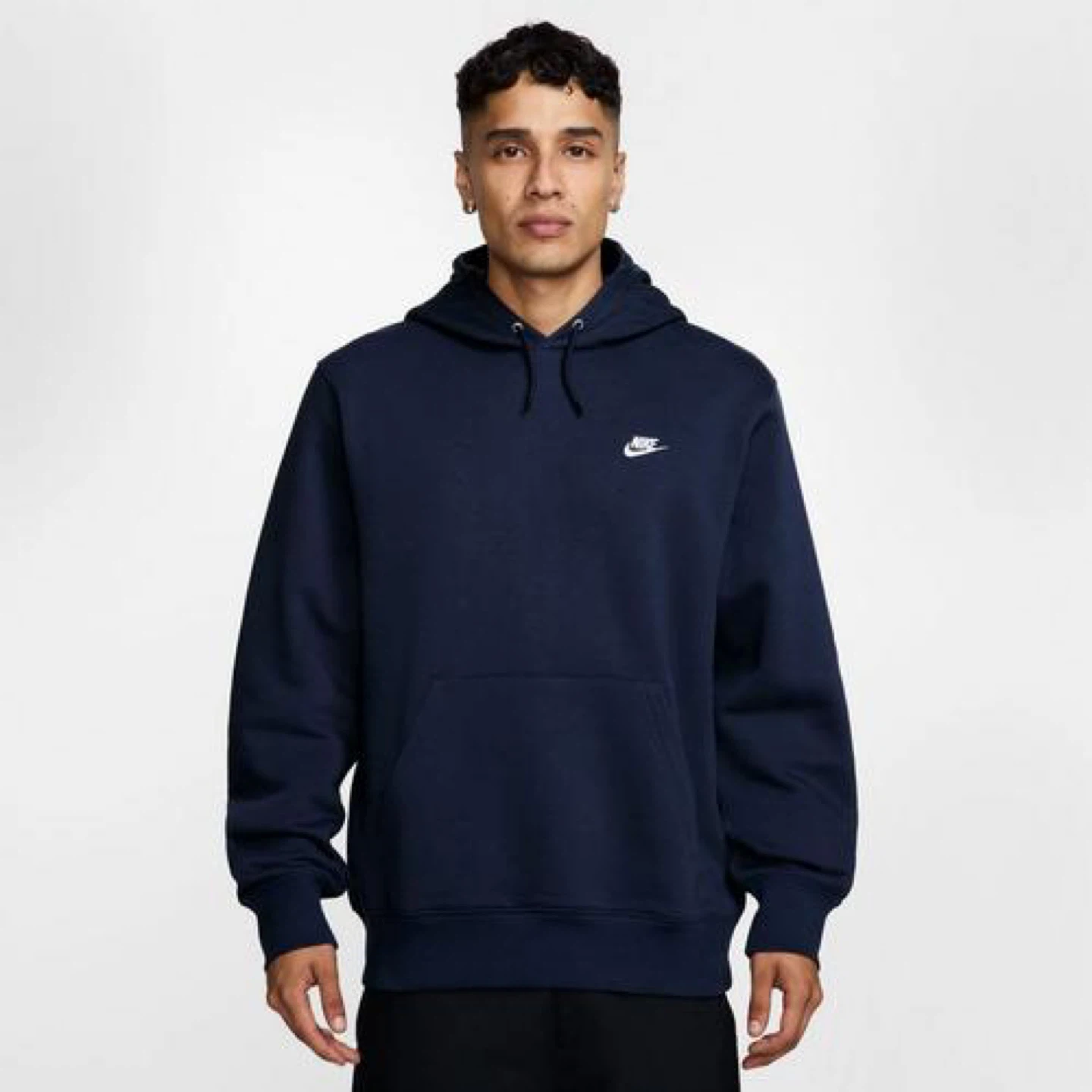 Brand New Nike Club Fleece Hoodie (Large, Obsidian) - photo 2