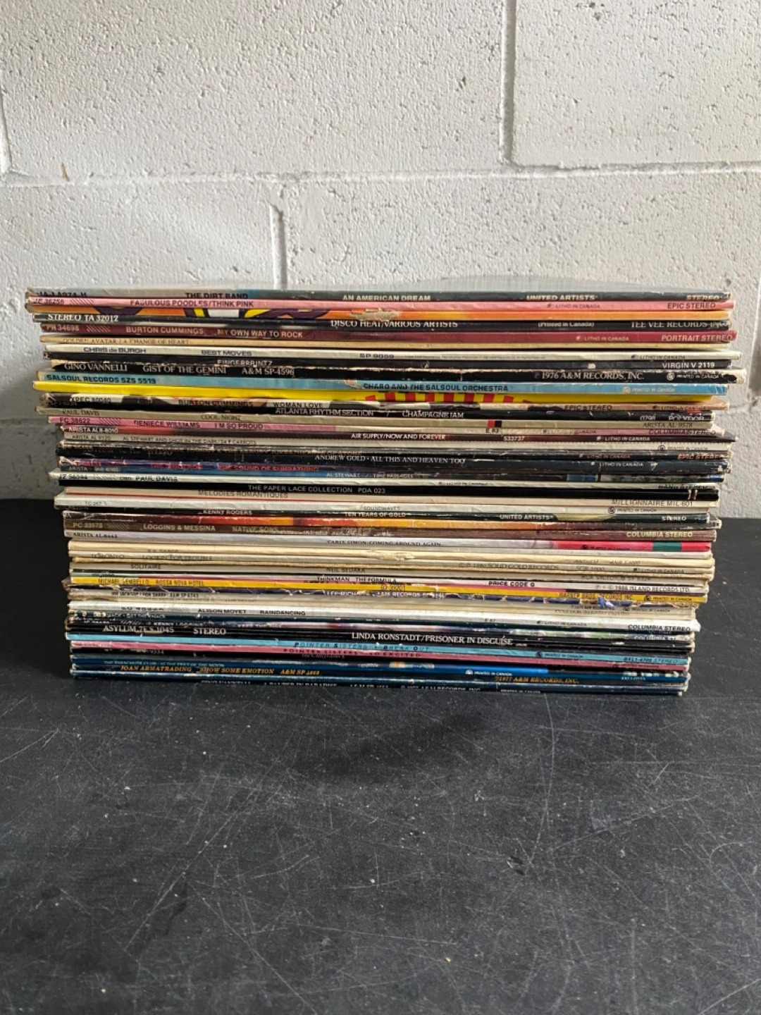 Vinyl Record Job Lot - 50 Vinyl Records