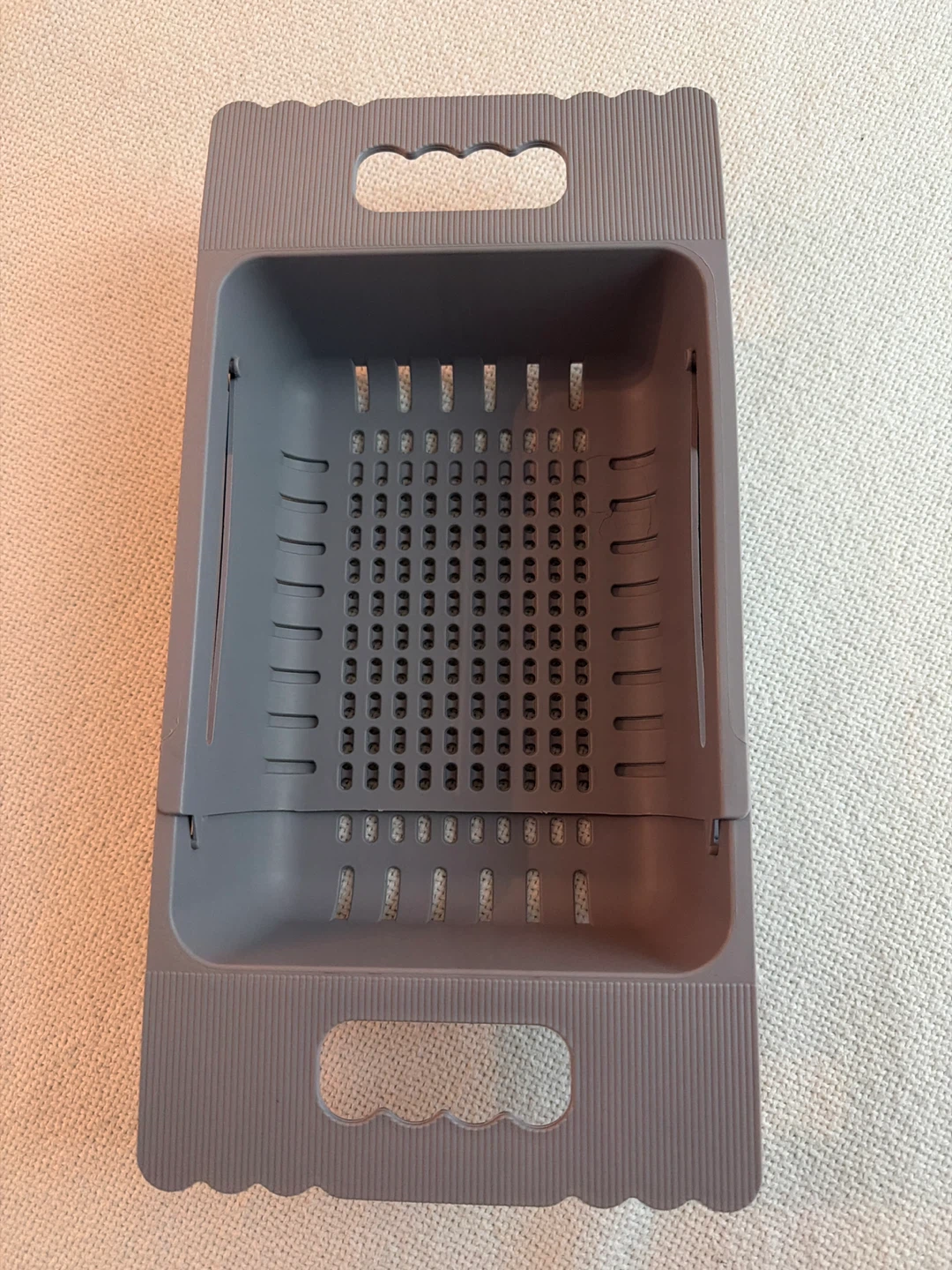 Grey Collapsible Colander