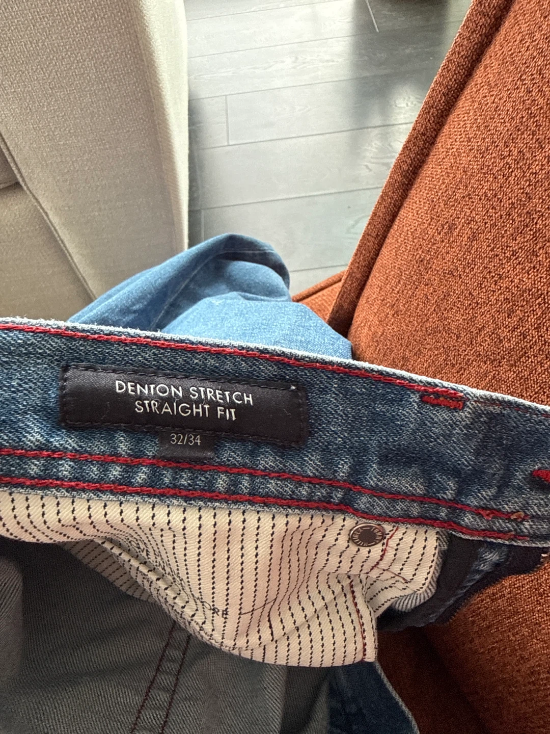 Tommy Hilfiger Denton Stretch Straight Fit Jeans 32/34 - photo 4