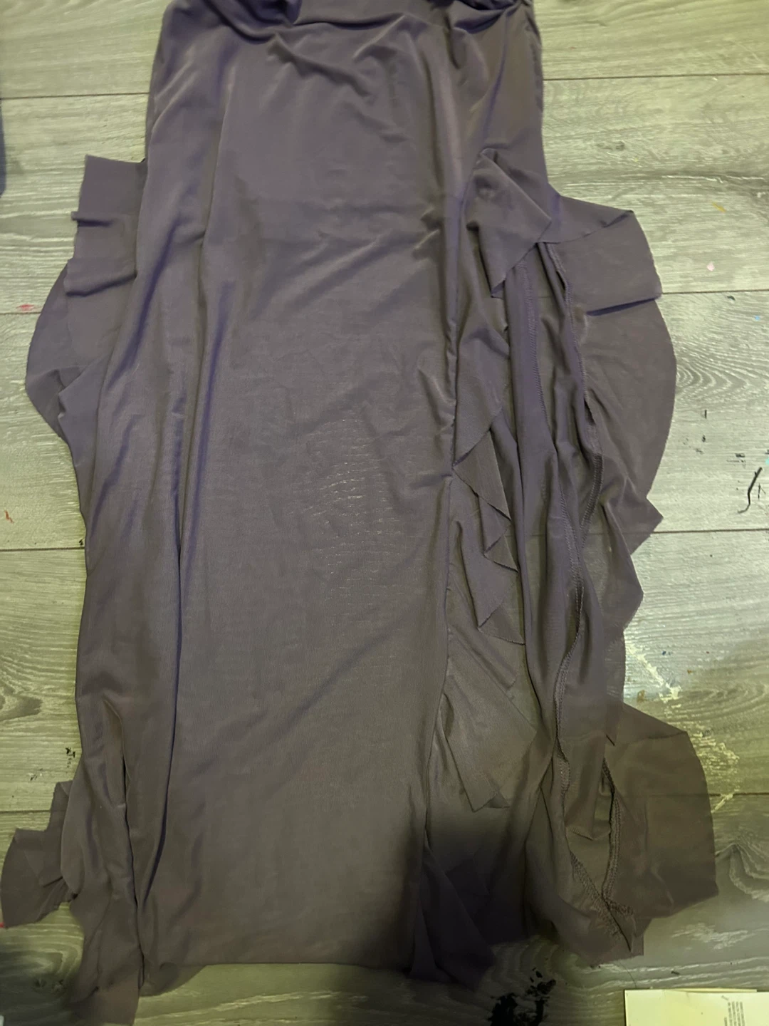 Purple Ruched Bodycon Dress - photo 2