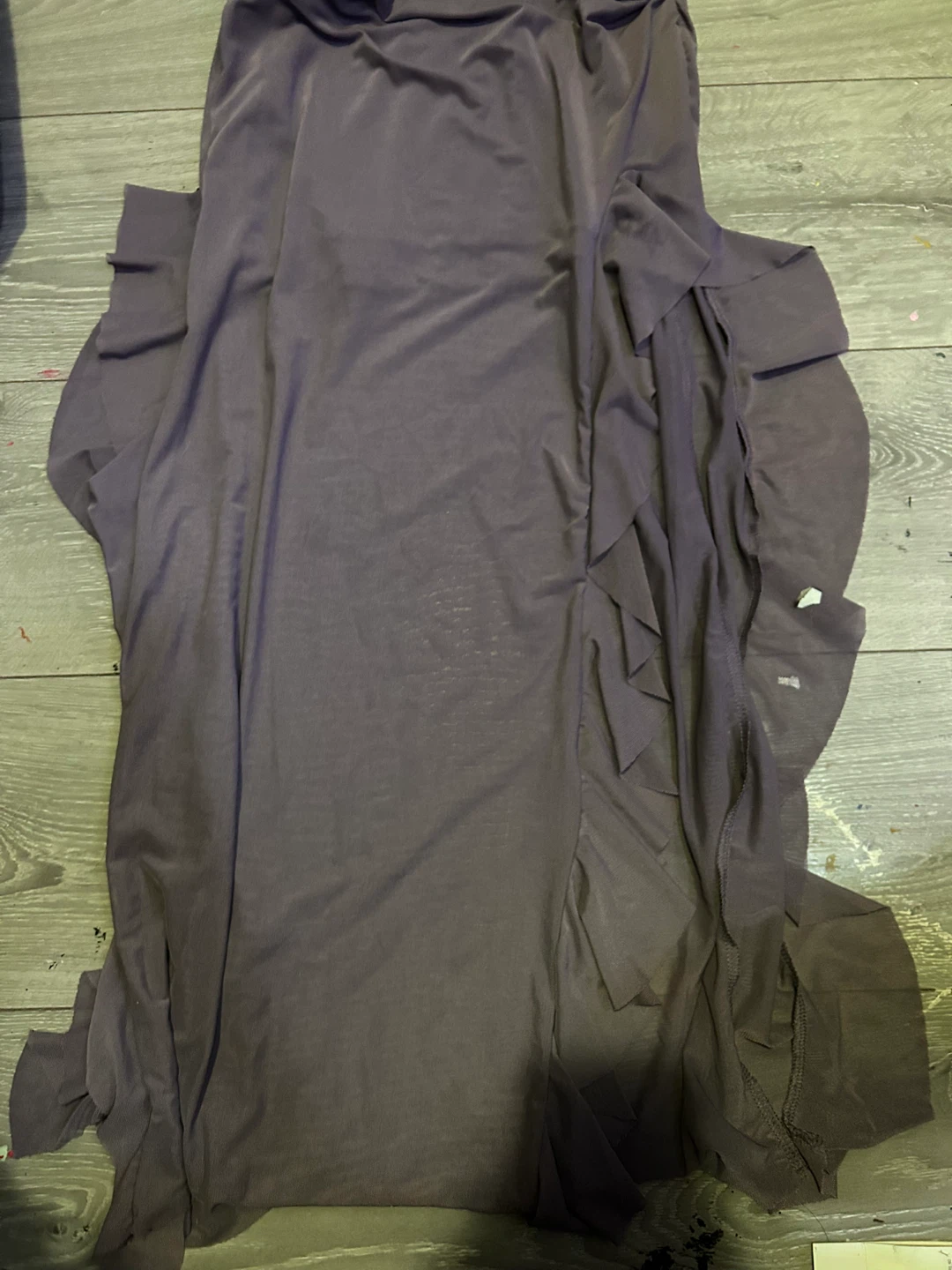 Purple Ruched Bodycon Dress - photo 3