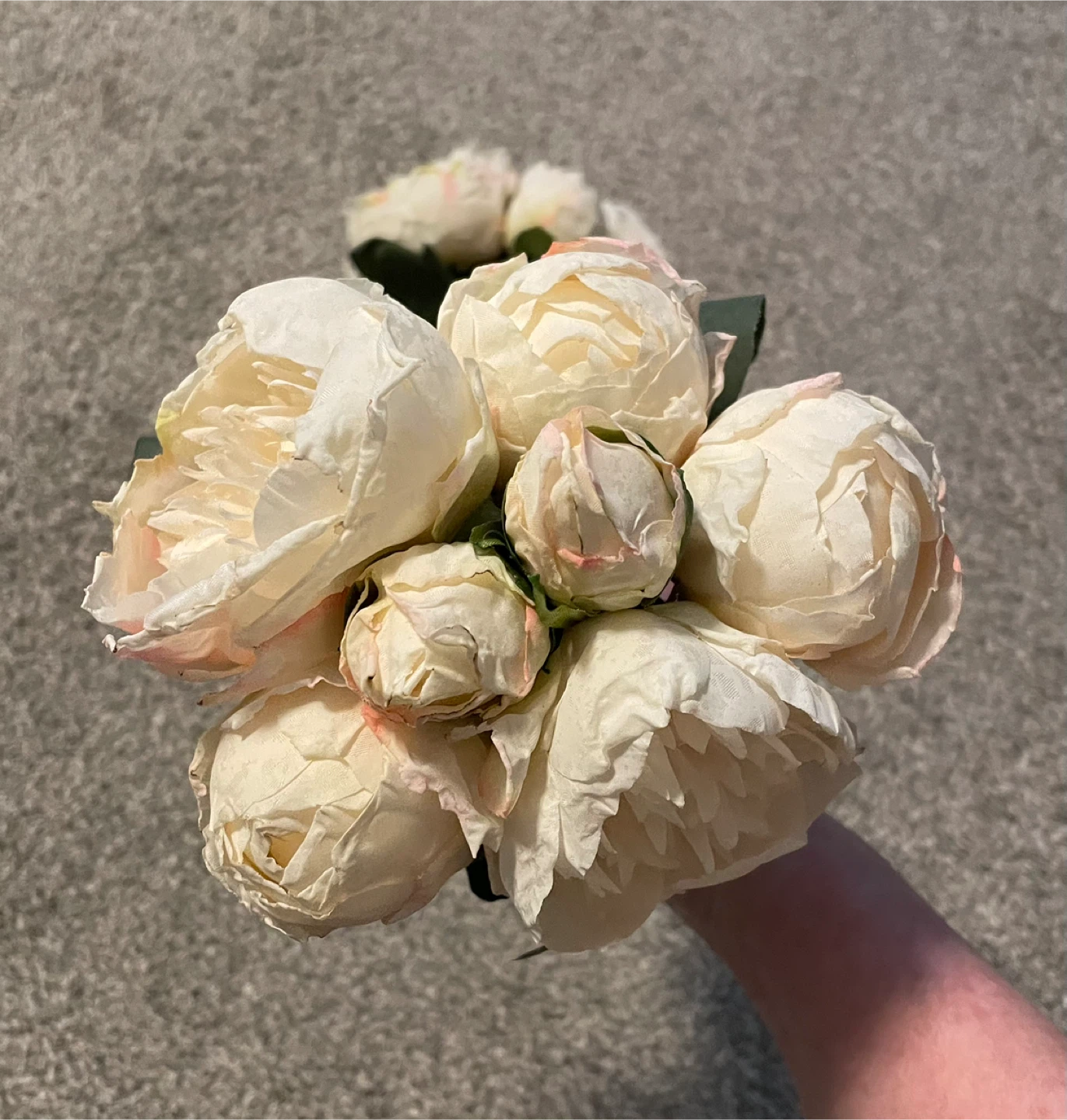 Artificial Peony Flower Bouquets (Set of 2)