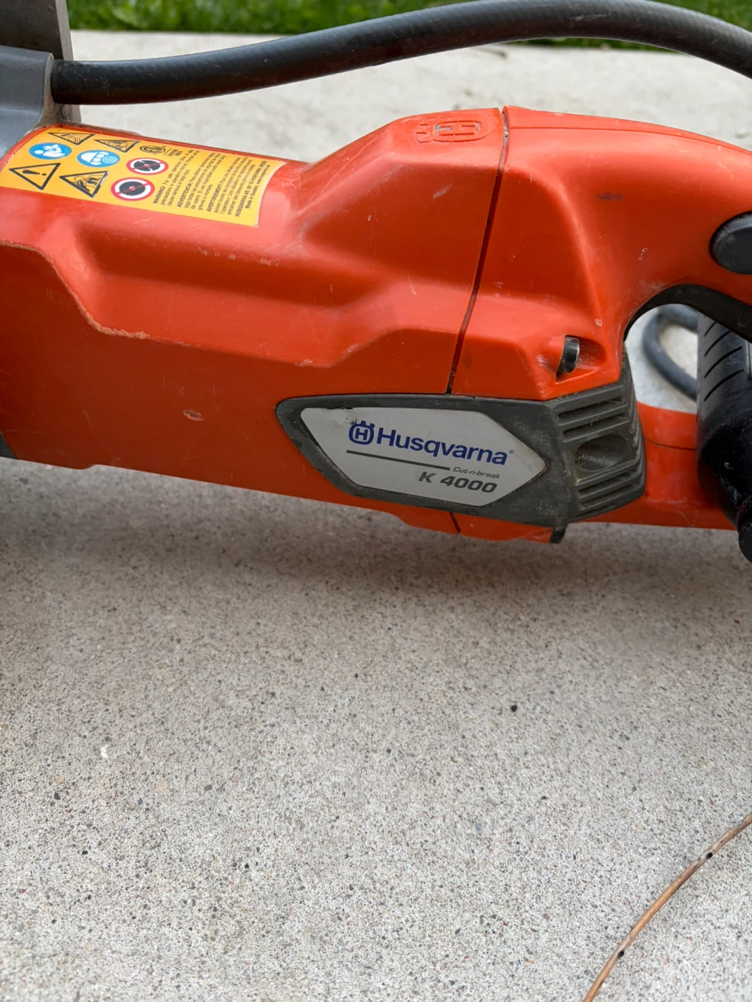 Husqvarna K 4000 Cut-n-Break Saw - photo 2