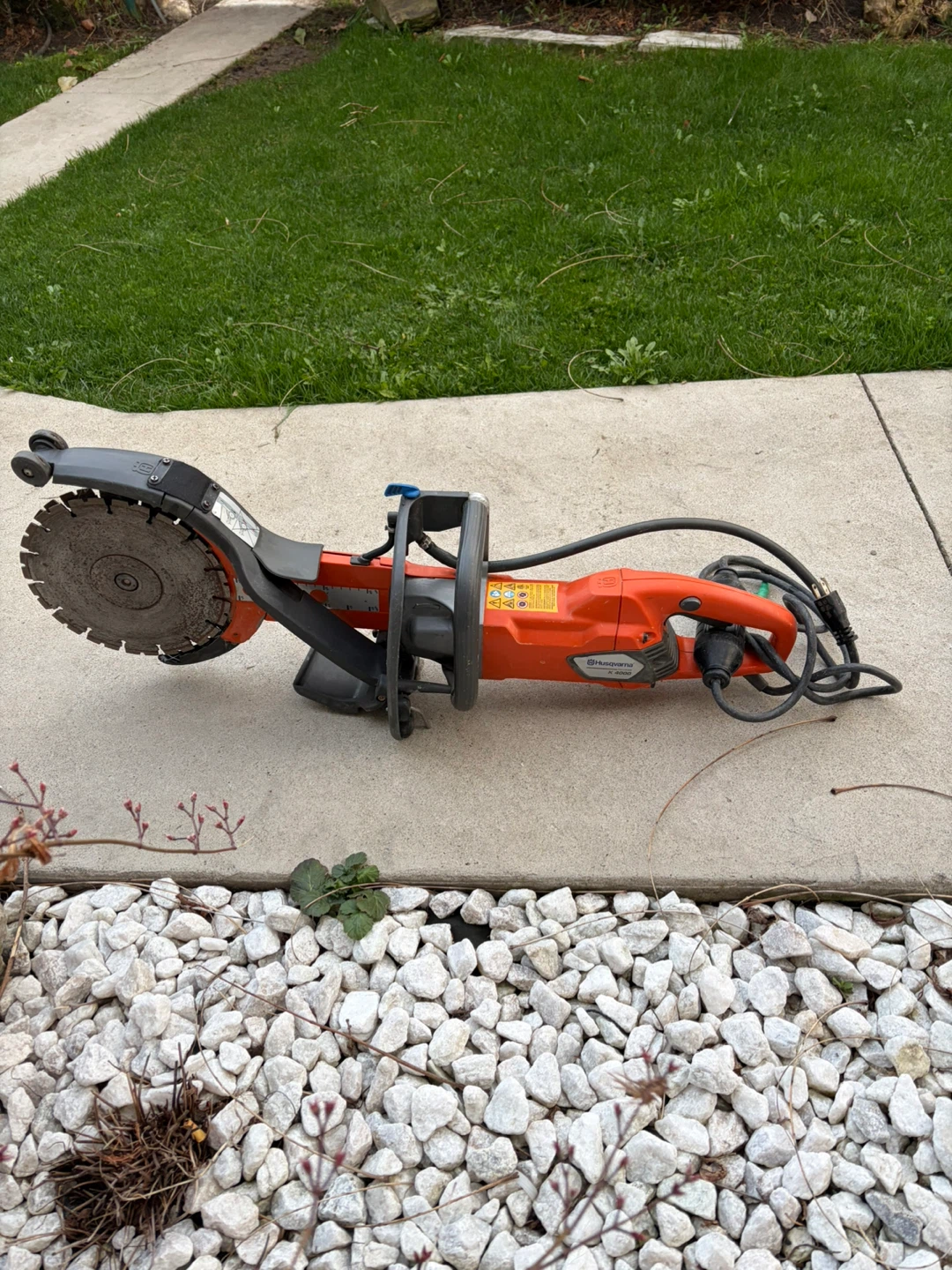 Husqvarna K 4000 Cut-n-Break Saw