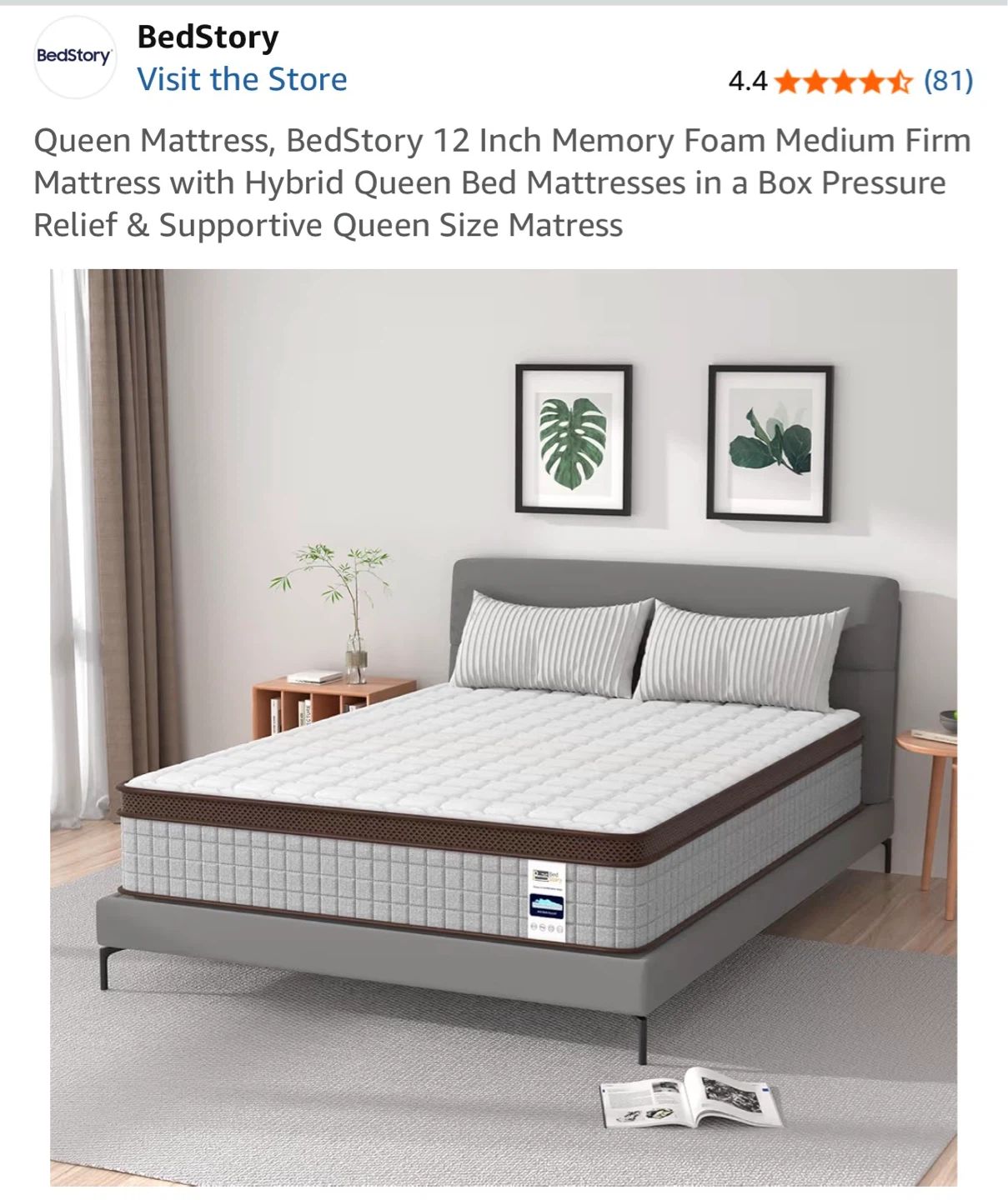Queen Mattress – Clean – Only Used 6 Months - photo 5