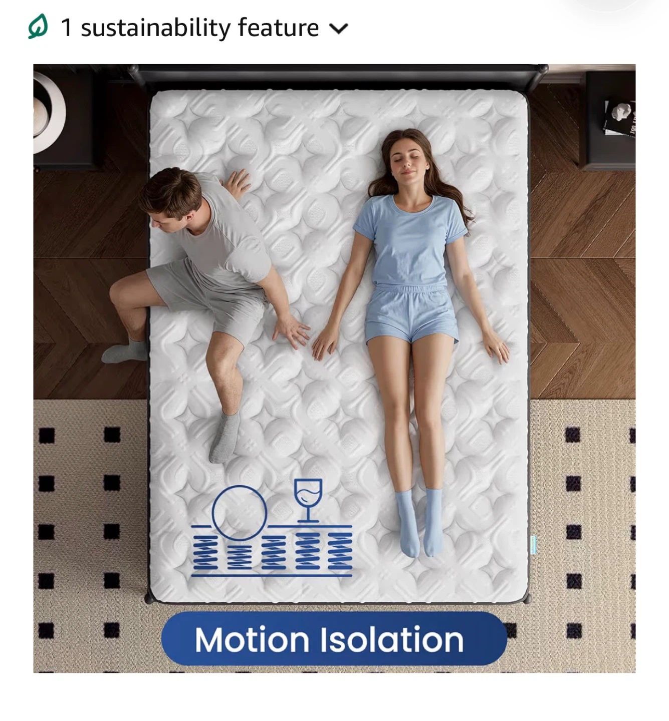 Queen Mattress – Clean – Only Used 6 Months