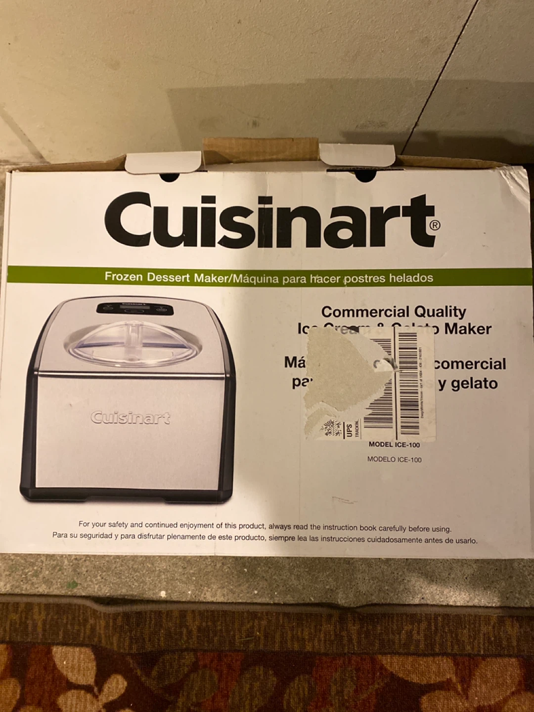 Cuisinart ICE-100 Frozen Dessert Maker - photo 2