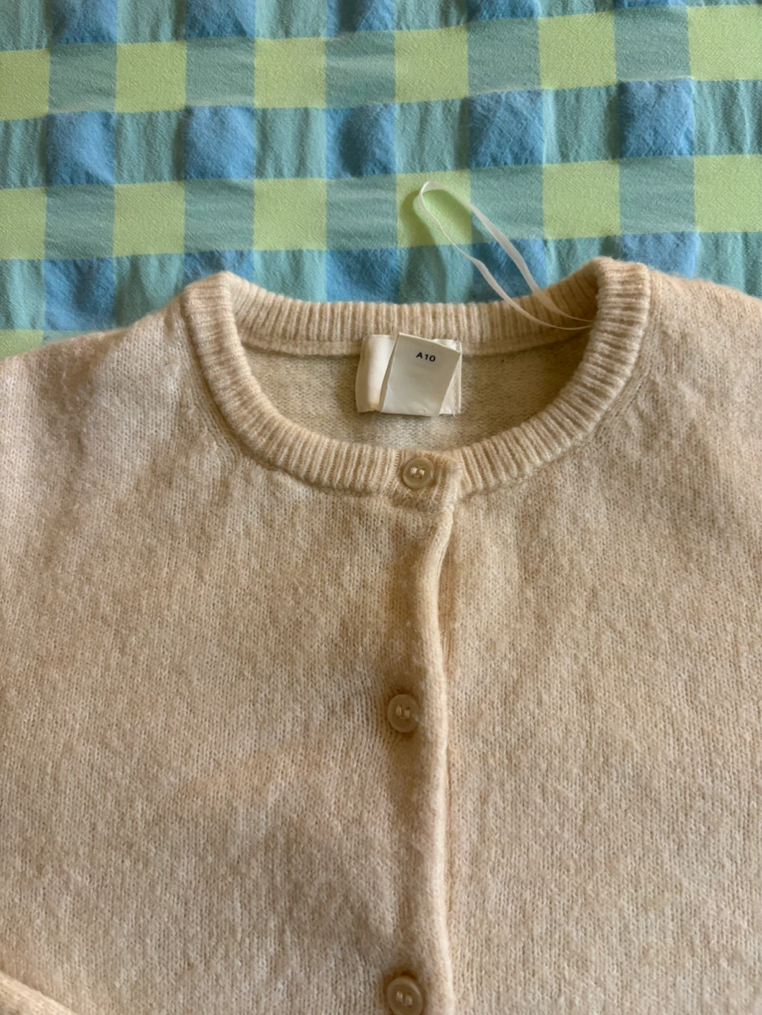 H&M Cream Cardigan Size 10 - photo 3
