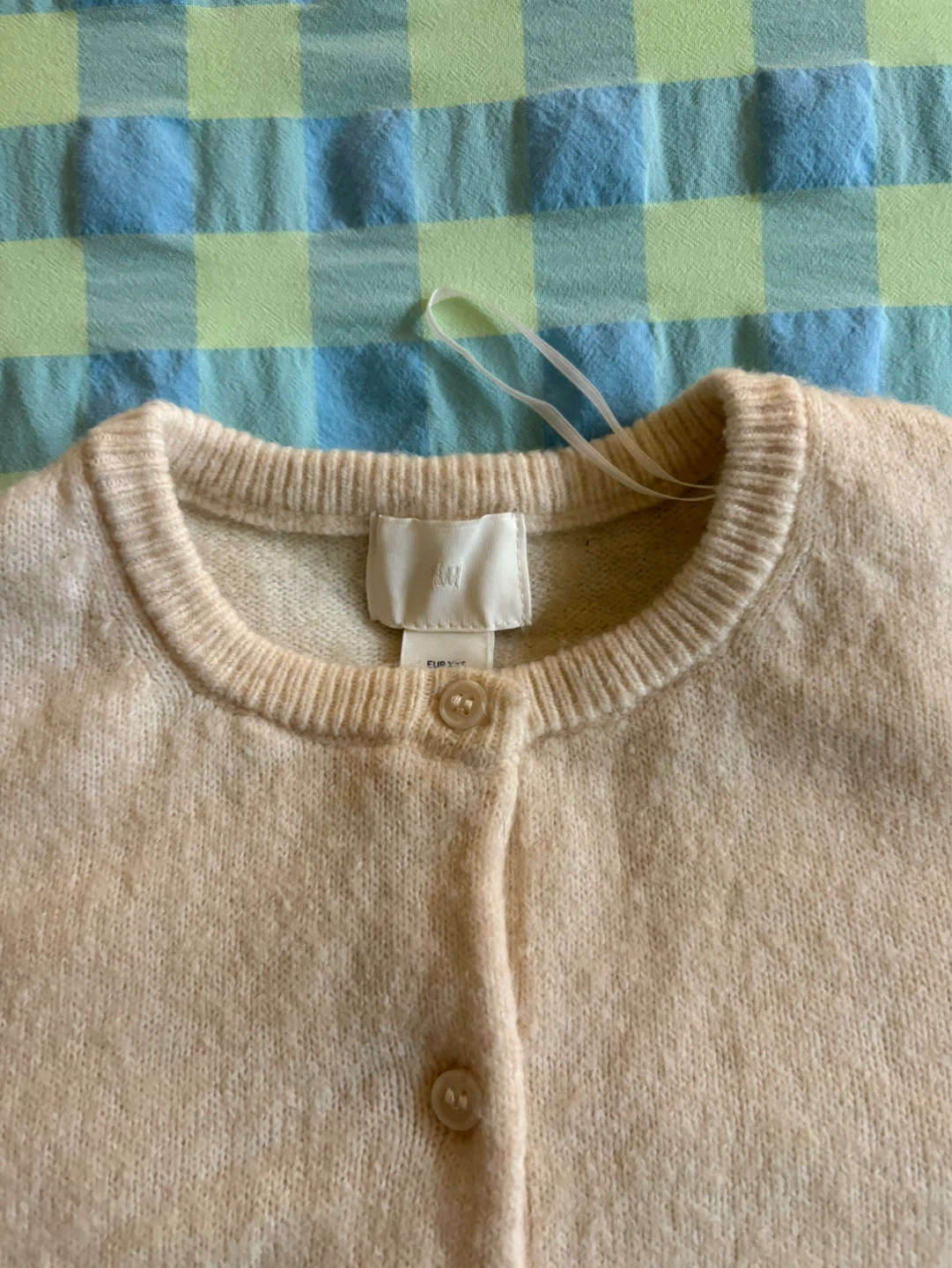 H&M Cream Cardigan Size 10 - photo 2