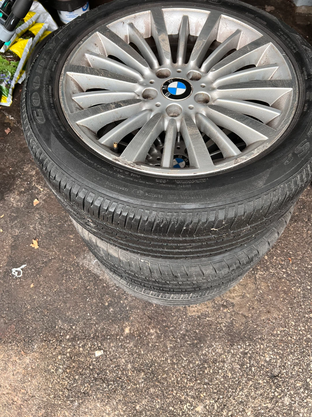 BMW Alloy Wheels with Goodyear Tires (Set of 4)
